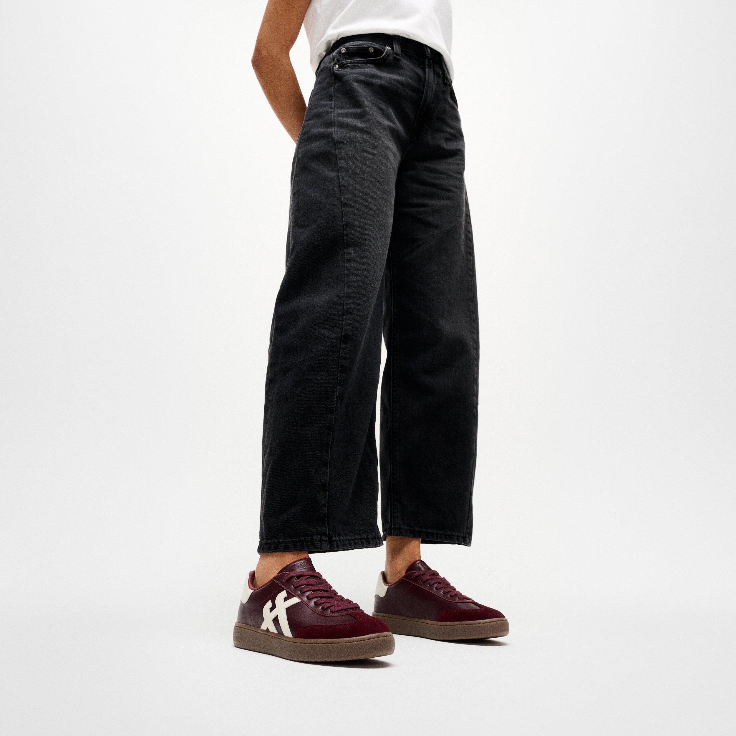 Dark Merlot - FitFlop - Women's Dash Suede Low-Top Trainers - 3