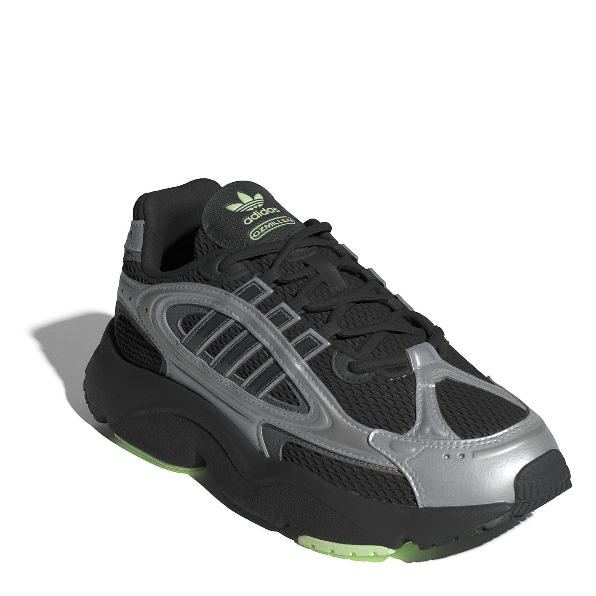 Cblack/Carbon/G - adidas Originals - Ozmillen Low-Top Trainers - 3