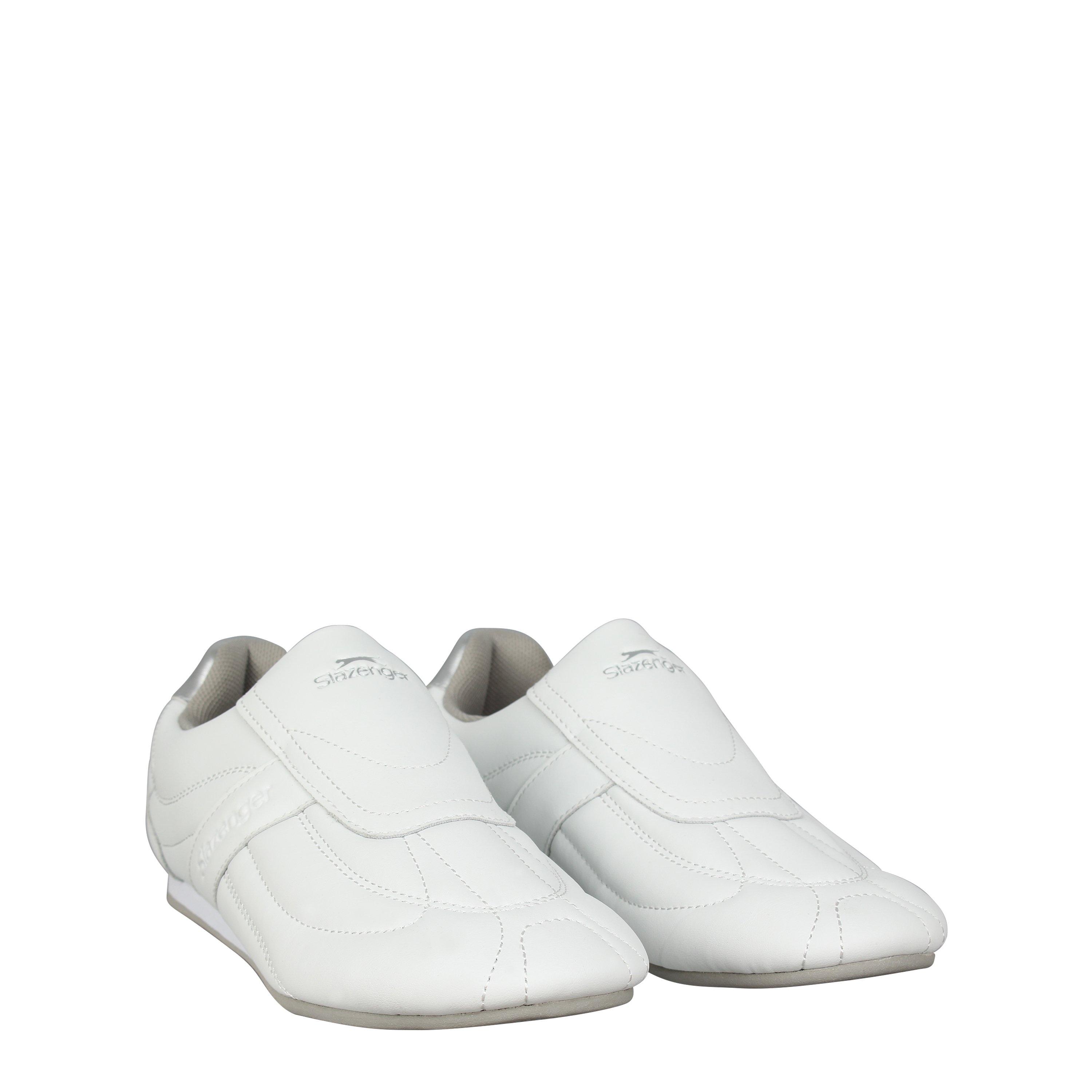 Weiß/Silber - Slazenger - Warrior Ladies Trainers - 3