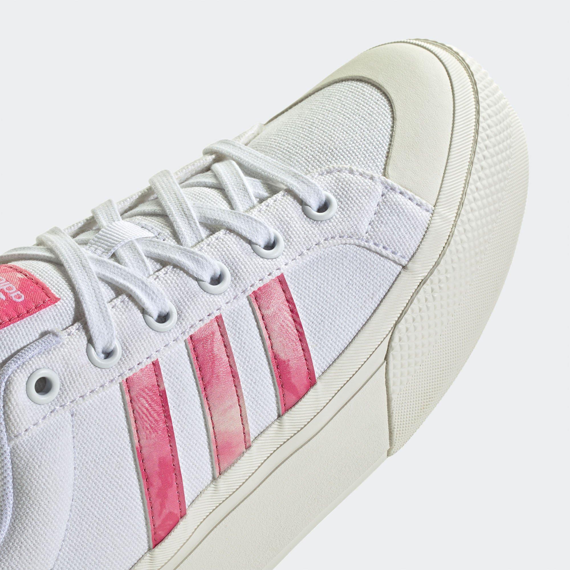 Wht/Pink Fusion - adidas - Bravada 2.0 Womens Platform Shoes - 7