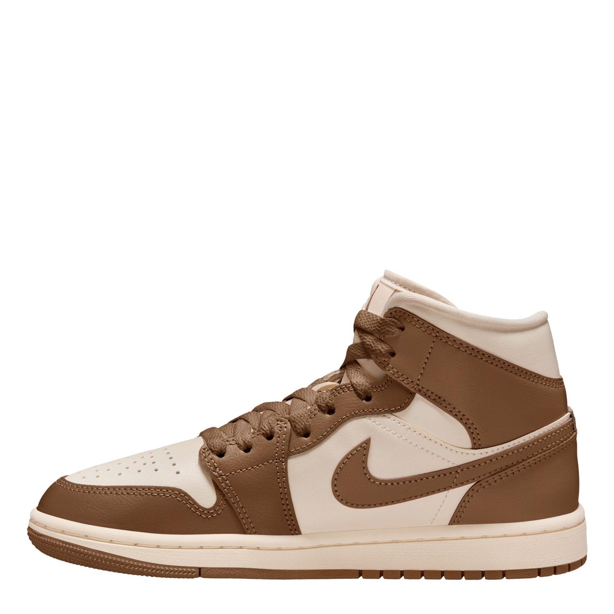Tan/Chalk - Air Jordan - Air Jor 1 Mid Ld64 - 2