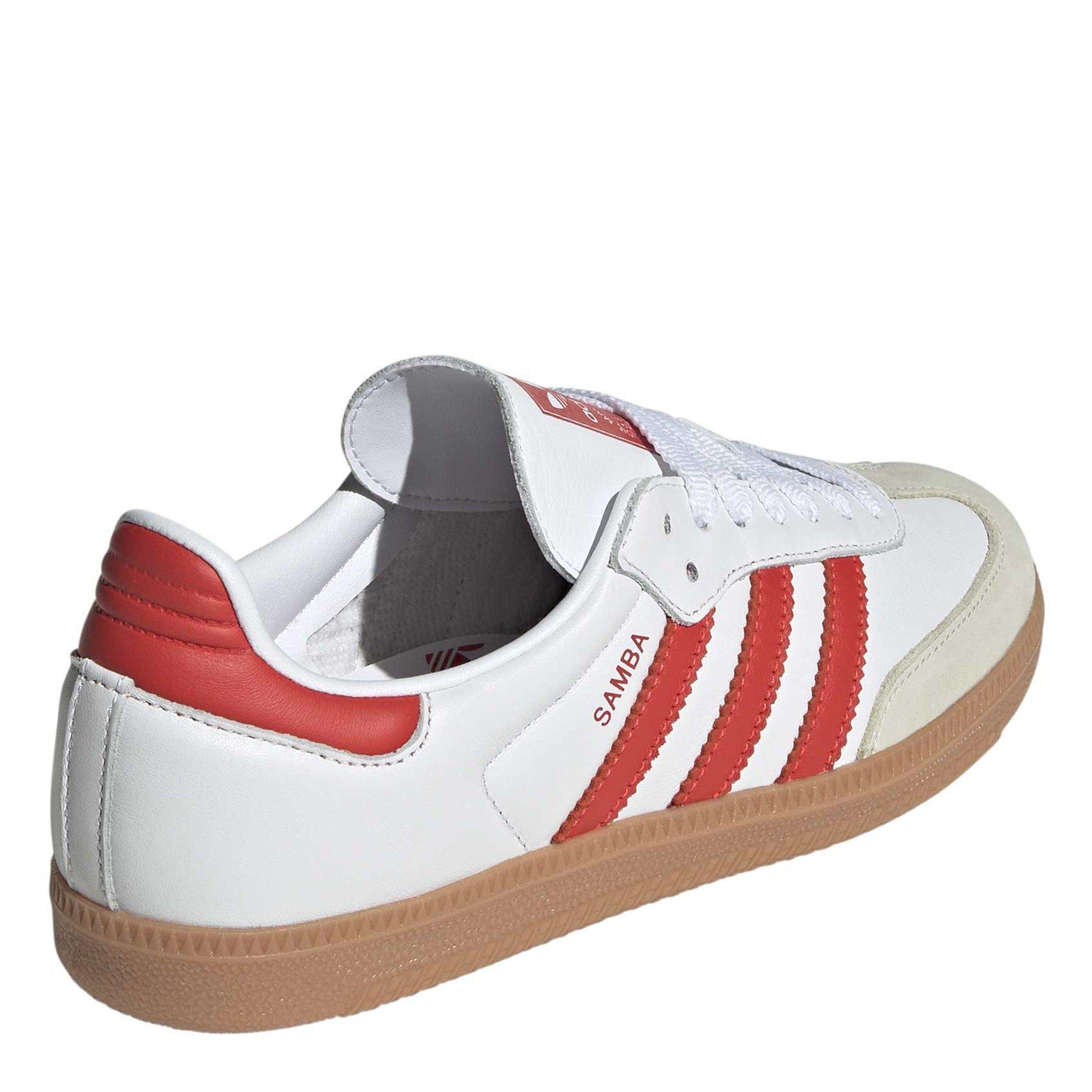 White Solar Red - adidas Originals - Adidas Samba OG Trai Ld99 - 5