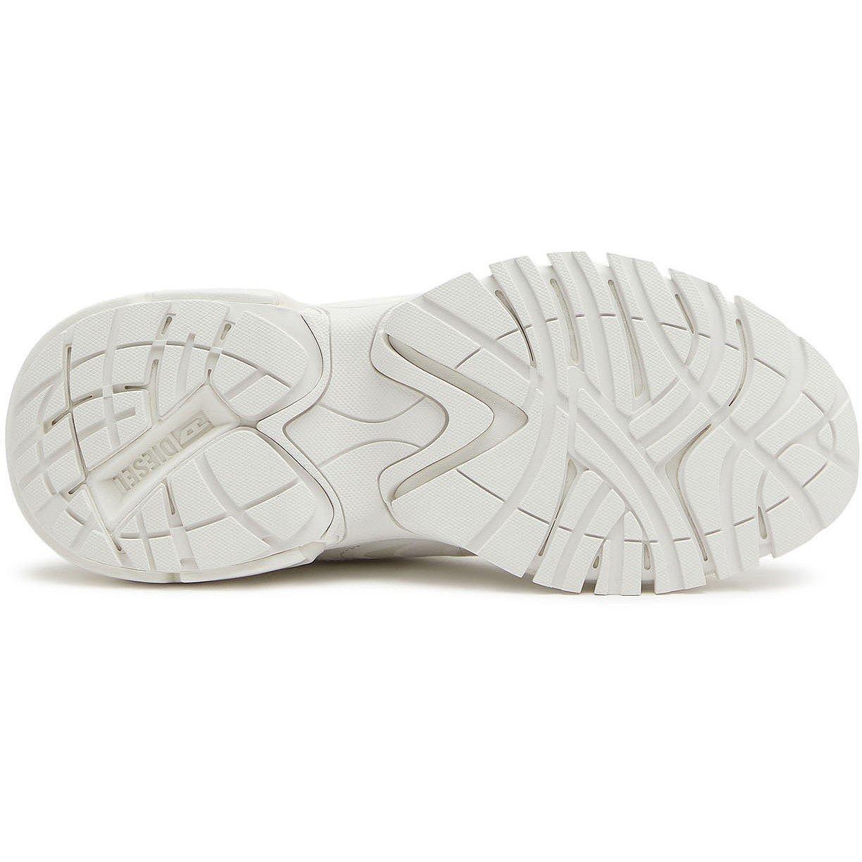 White - Diesel - Women's Low-Top Trainers - 4