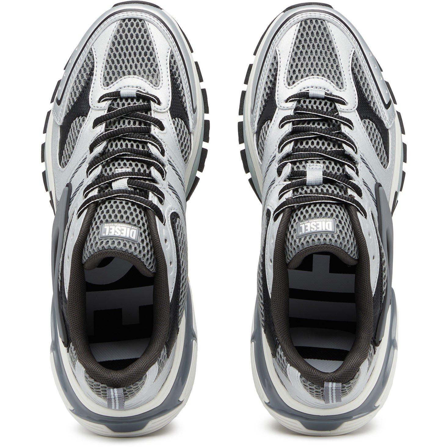 Jet Black/Silvr - Diesel - Women's Low-Top Trainers - 5