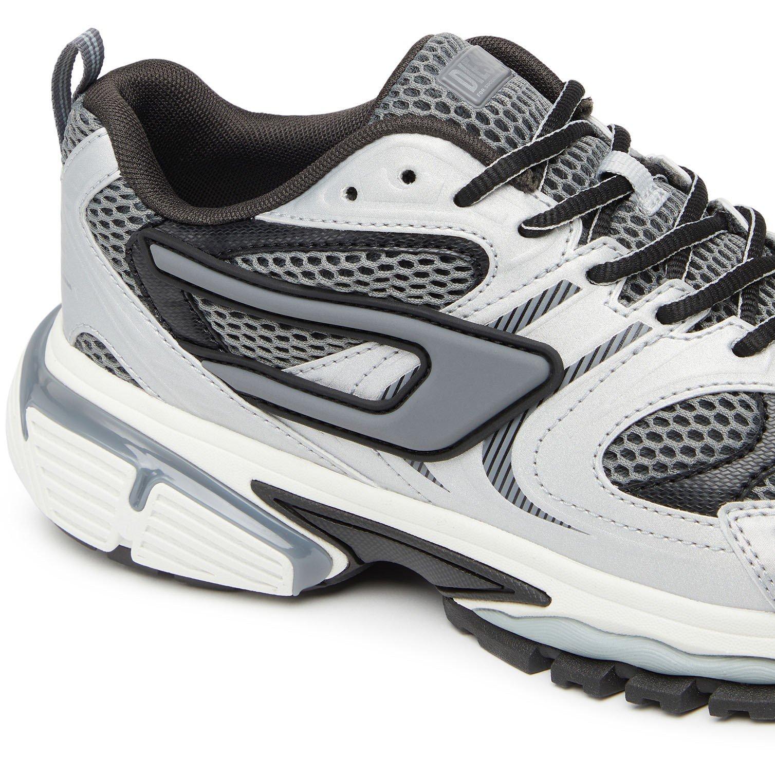 Jet Black/Silvr - Diesel - Women's Low-Top Trainers - 6