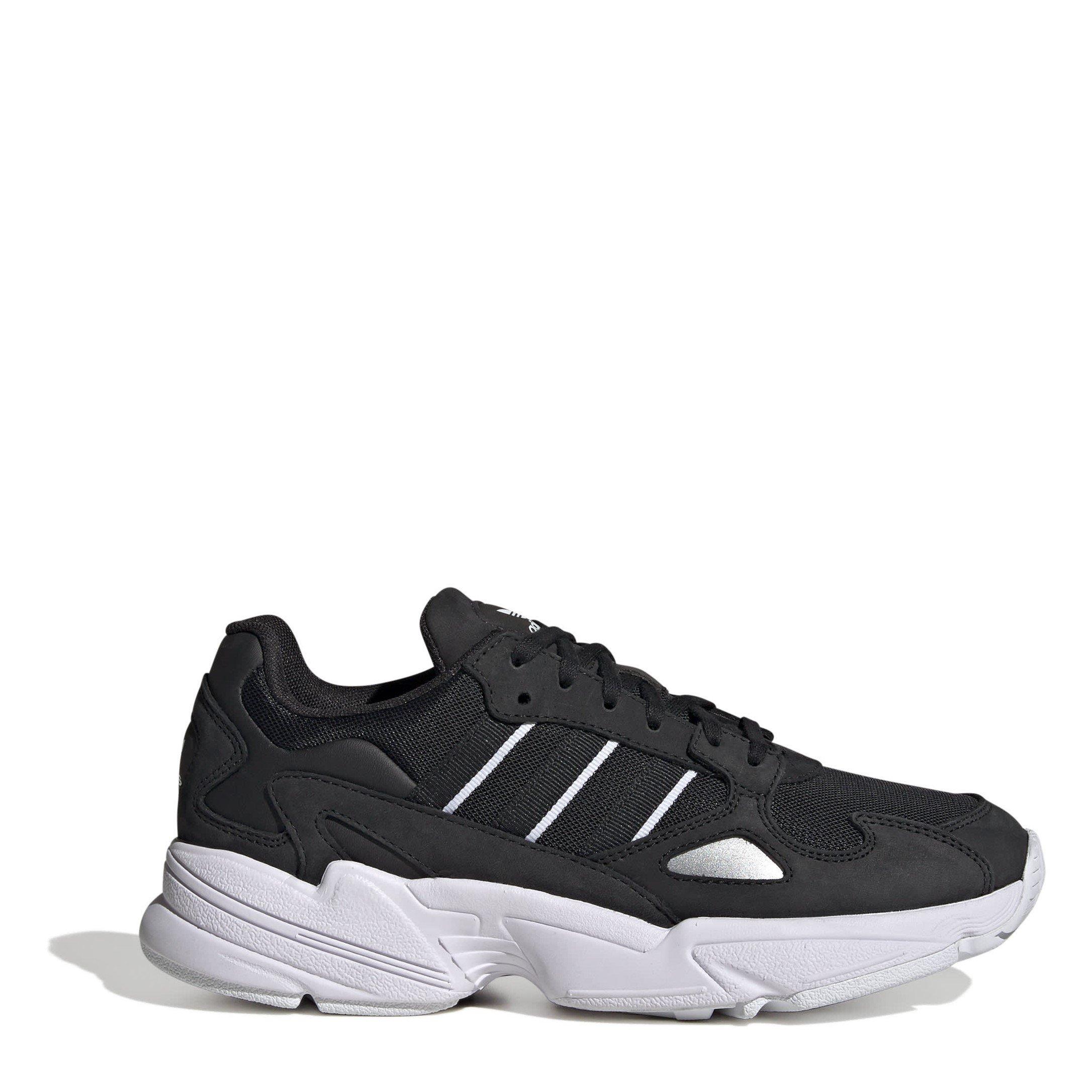Cblack/Cblack/F - adidas Originals - Women's Falcon Low-Top Trainers - 1