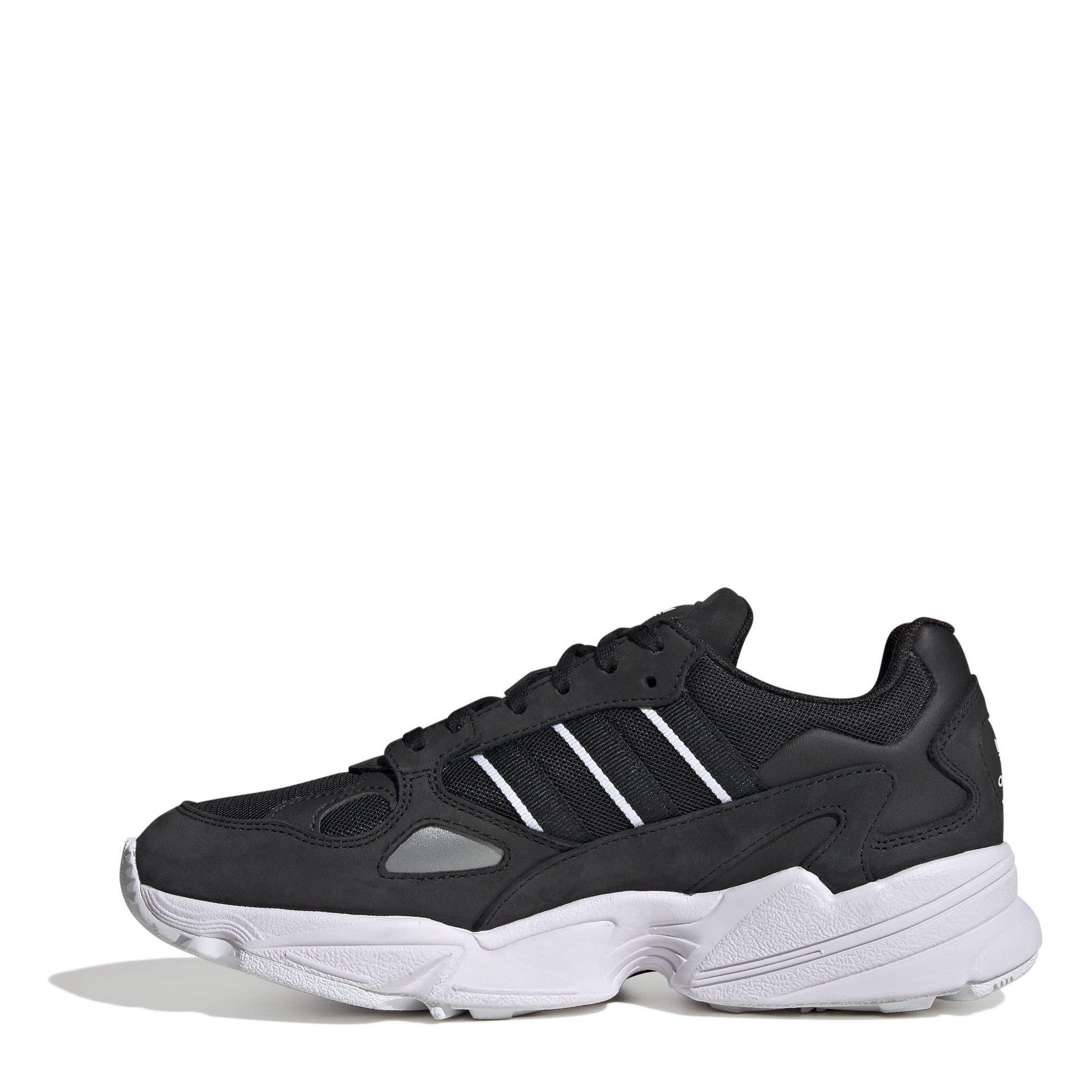 Cblack/Cblack/F - adidas Originals - Women's Falcon Low-Top Trainers - 2