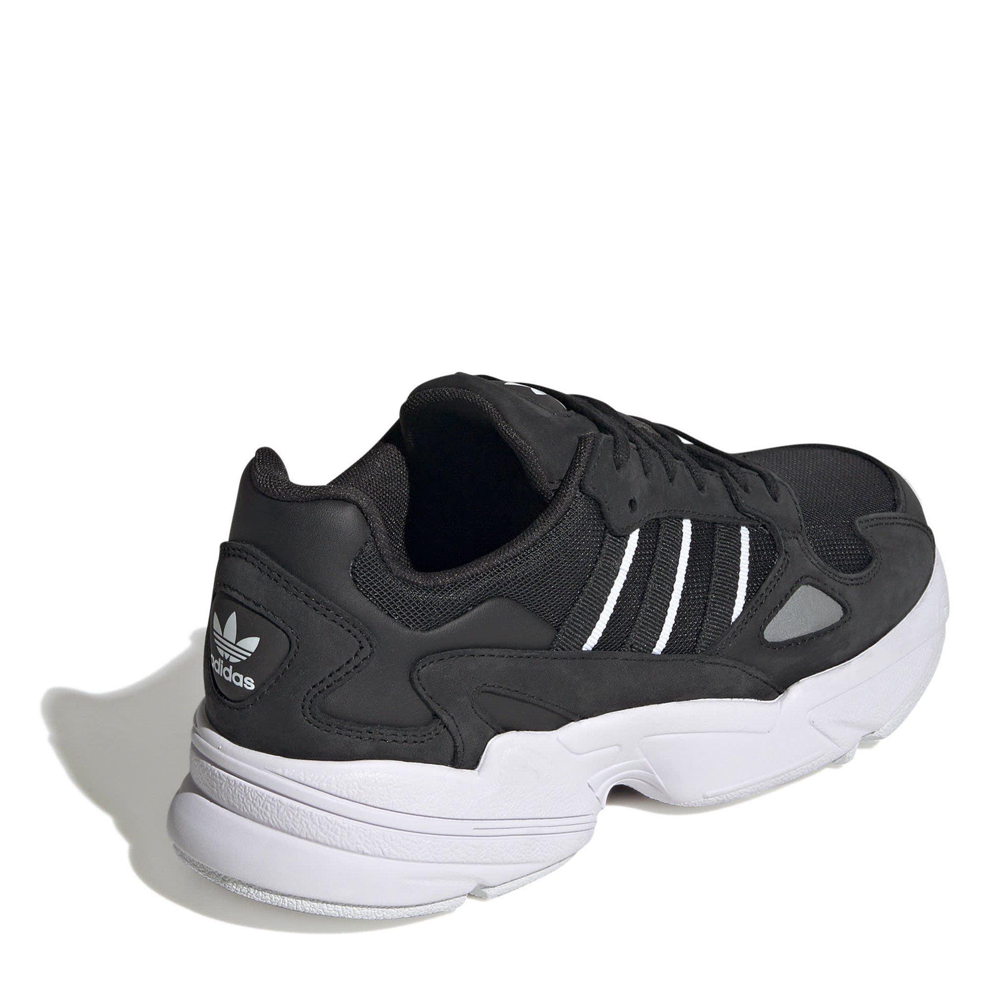 Cblack/Cblack/F - adidas Originals - Women's Falcon Low-Top Trainers - 4