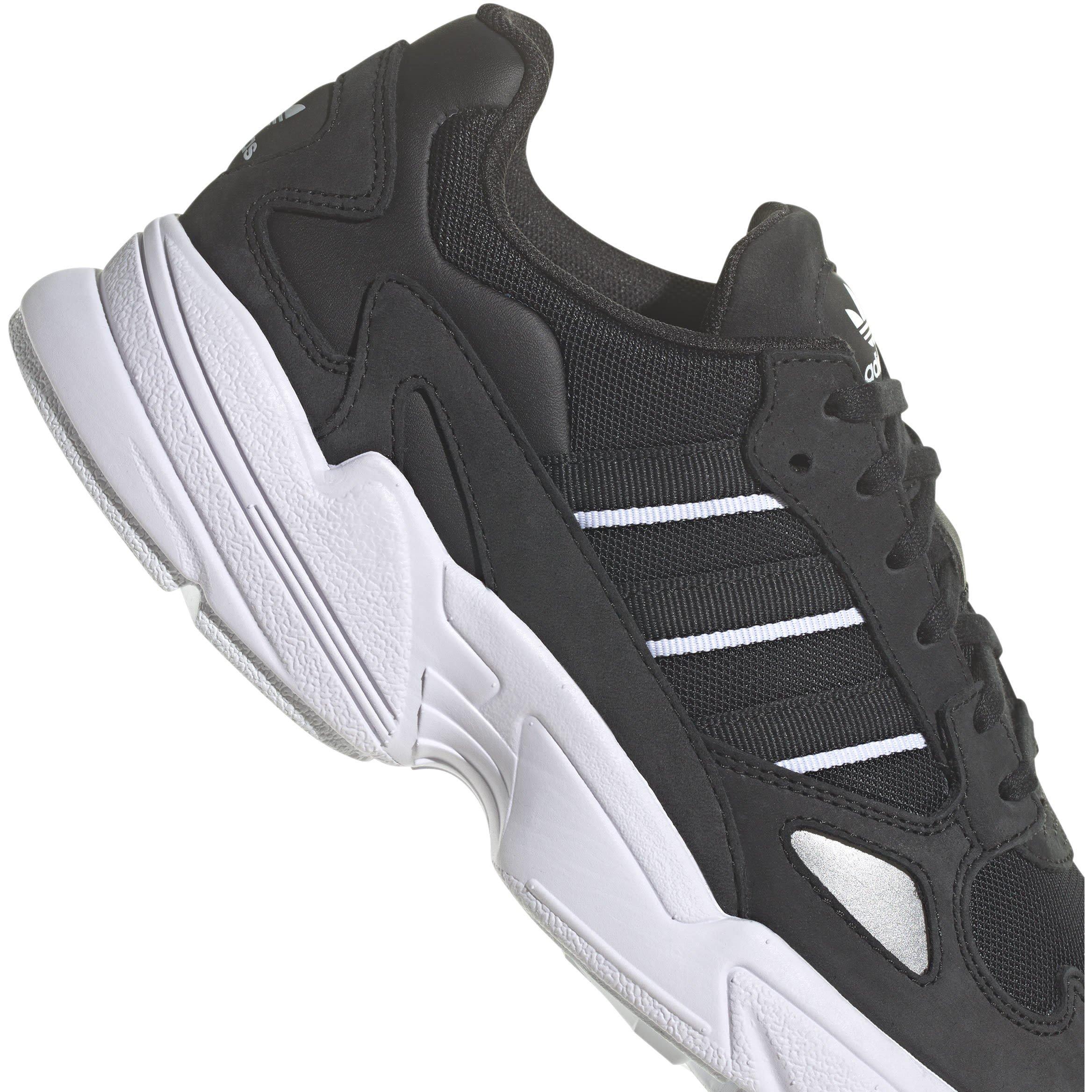 Cblack/Cblack/F - adidas Originals - Women's Falcon Low-Top Trainers - 9