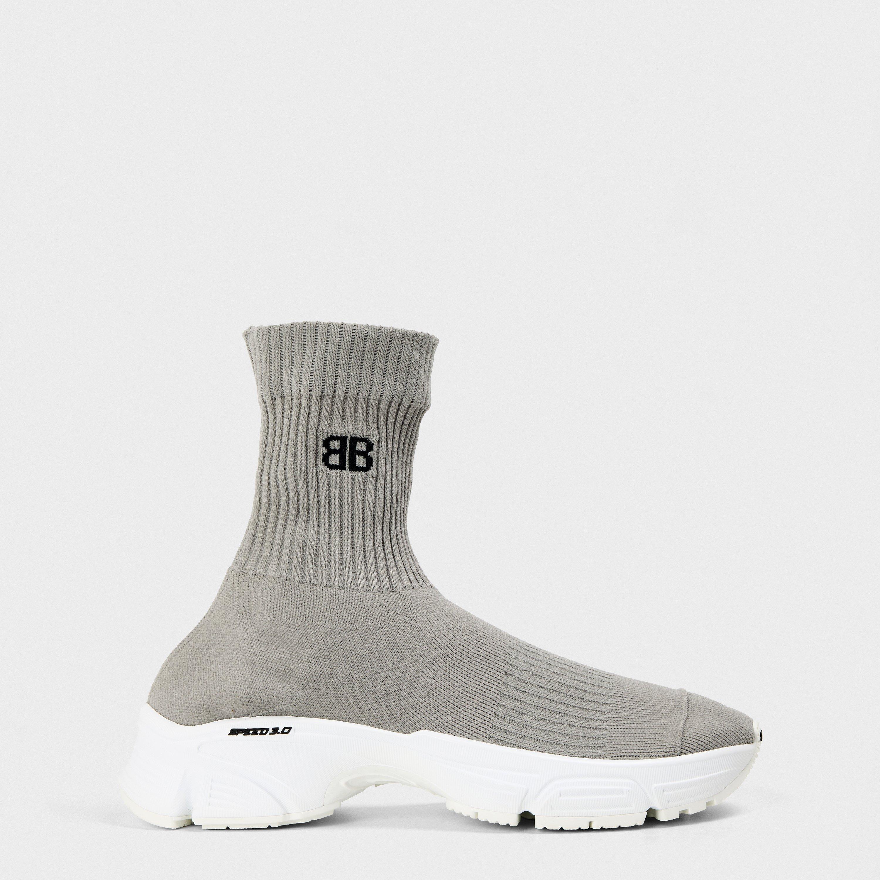 Balenciaga Speed 3.0 Sneakers - Bal Grey/White - Size 3 (36)