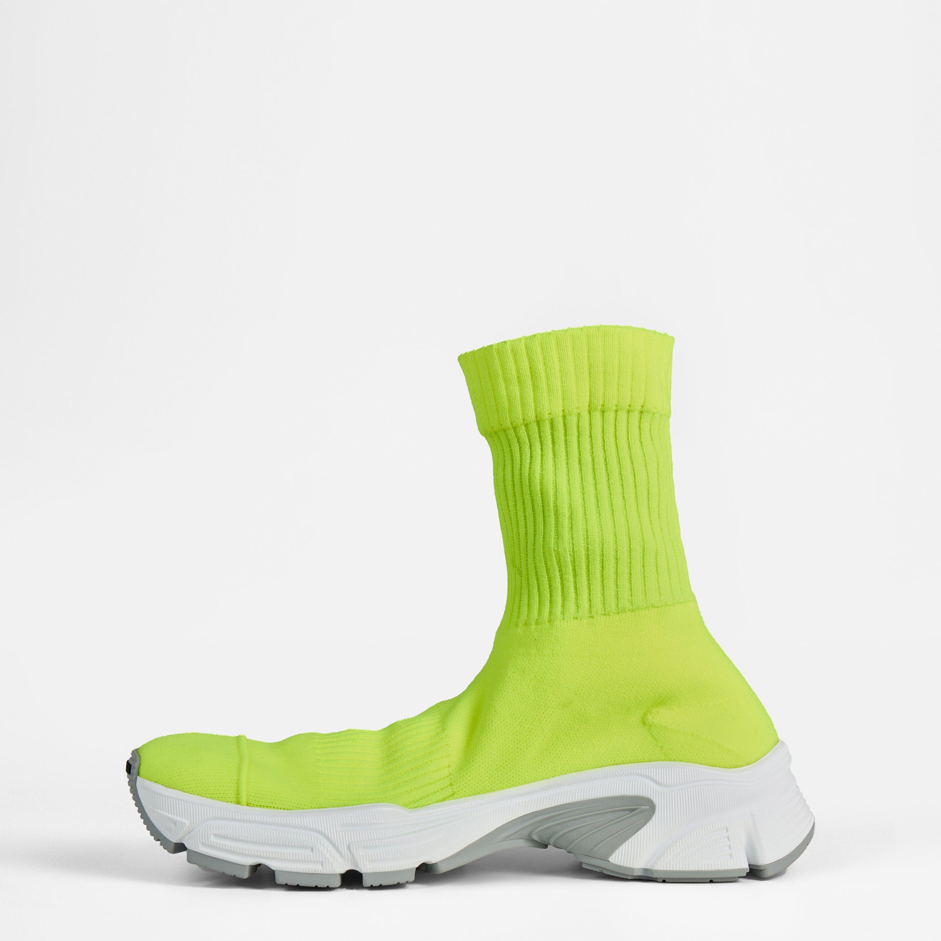 Fl.Yellow/White - Balenciaga - Speed 3.0 Sneakers - 2