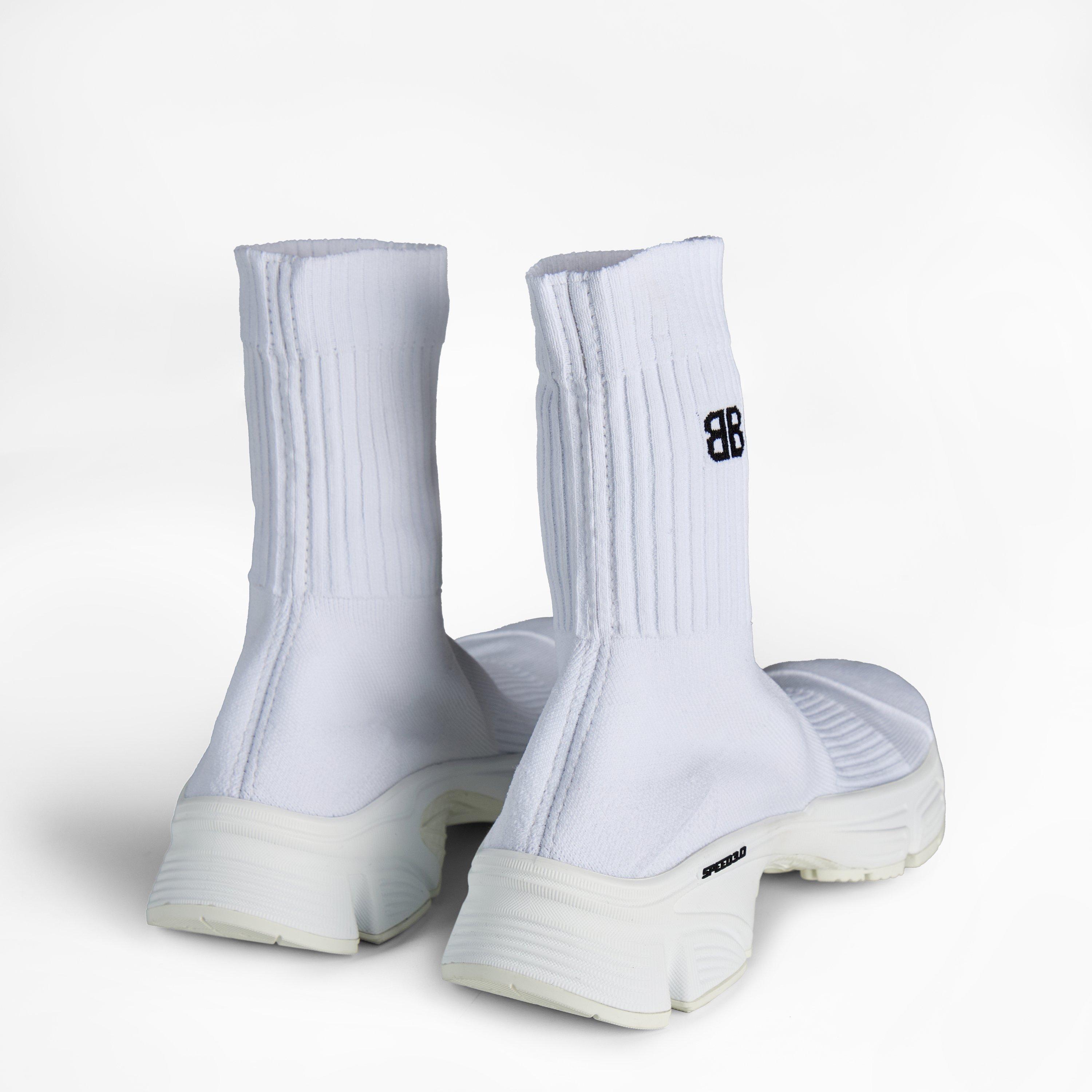 BALENCIAGAWFP レギュラー フィット トレーナー 白 S Sweatshirt Balenciaga X Adidas White size 4 0 - 6 in Cotton