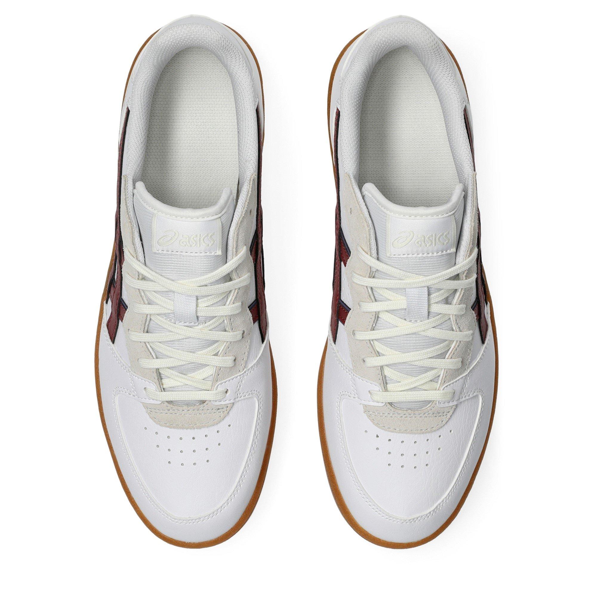White/Maroon - Asics - Women's Skyhand Low-Top Trainers - 6