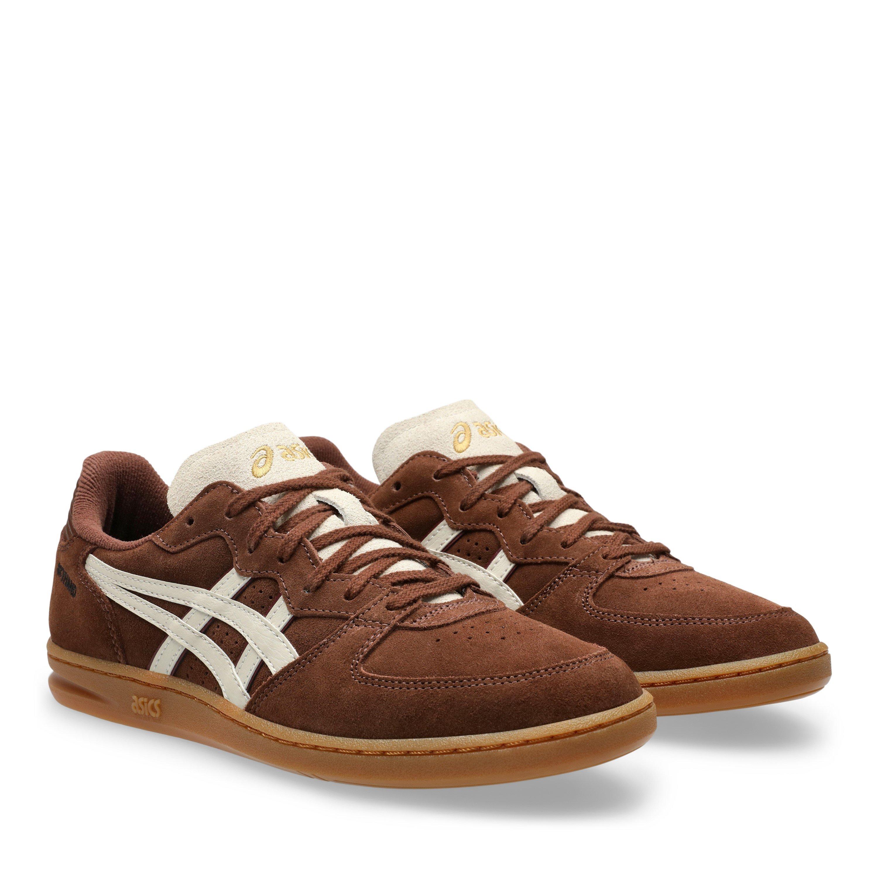 Rddish Brwn/Oat - Asics - Women's Skyhand Low-Top Trainers - 4