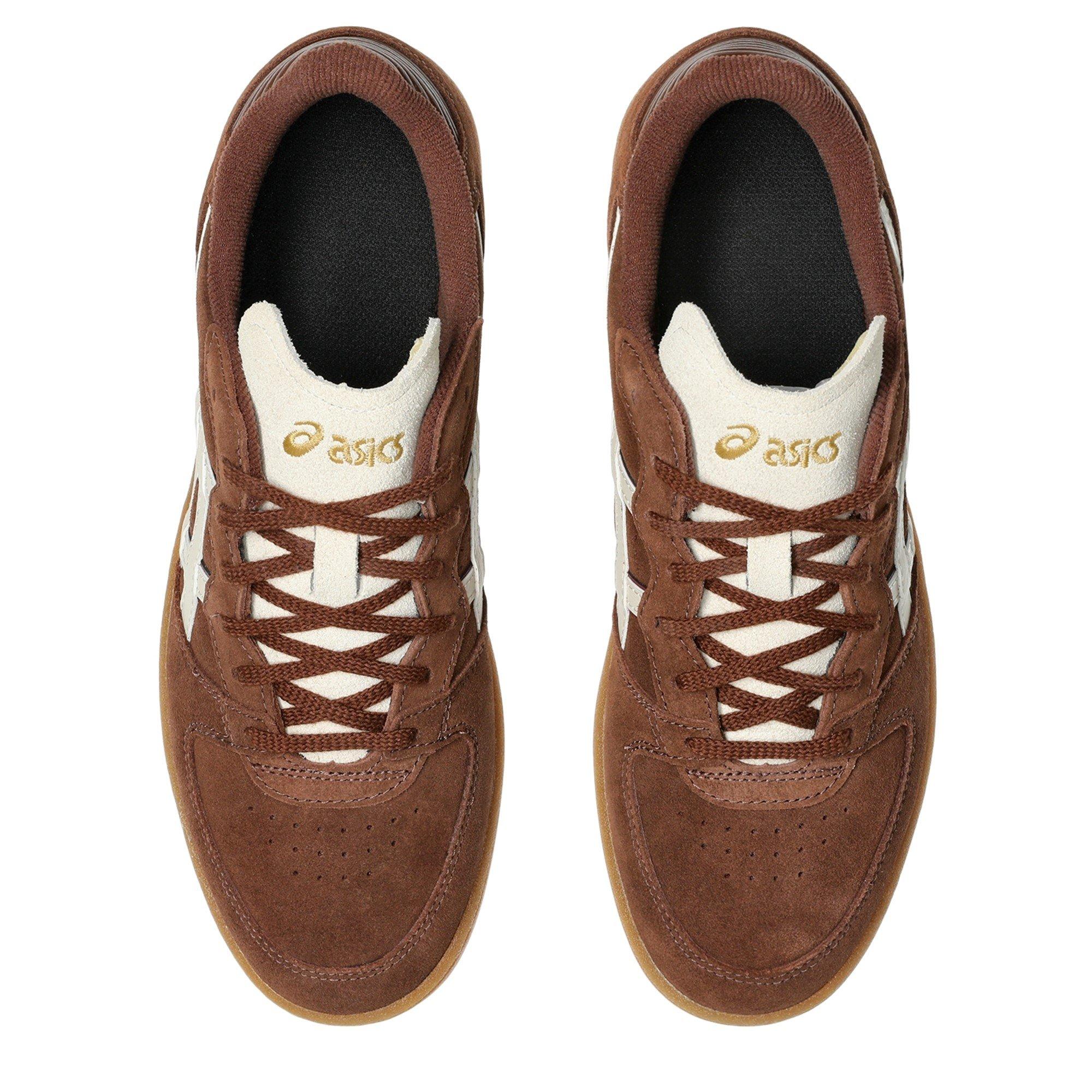 Rddish Brwn/Oat - Asics - Women's Skyhand Low-Top Trainers - 6