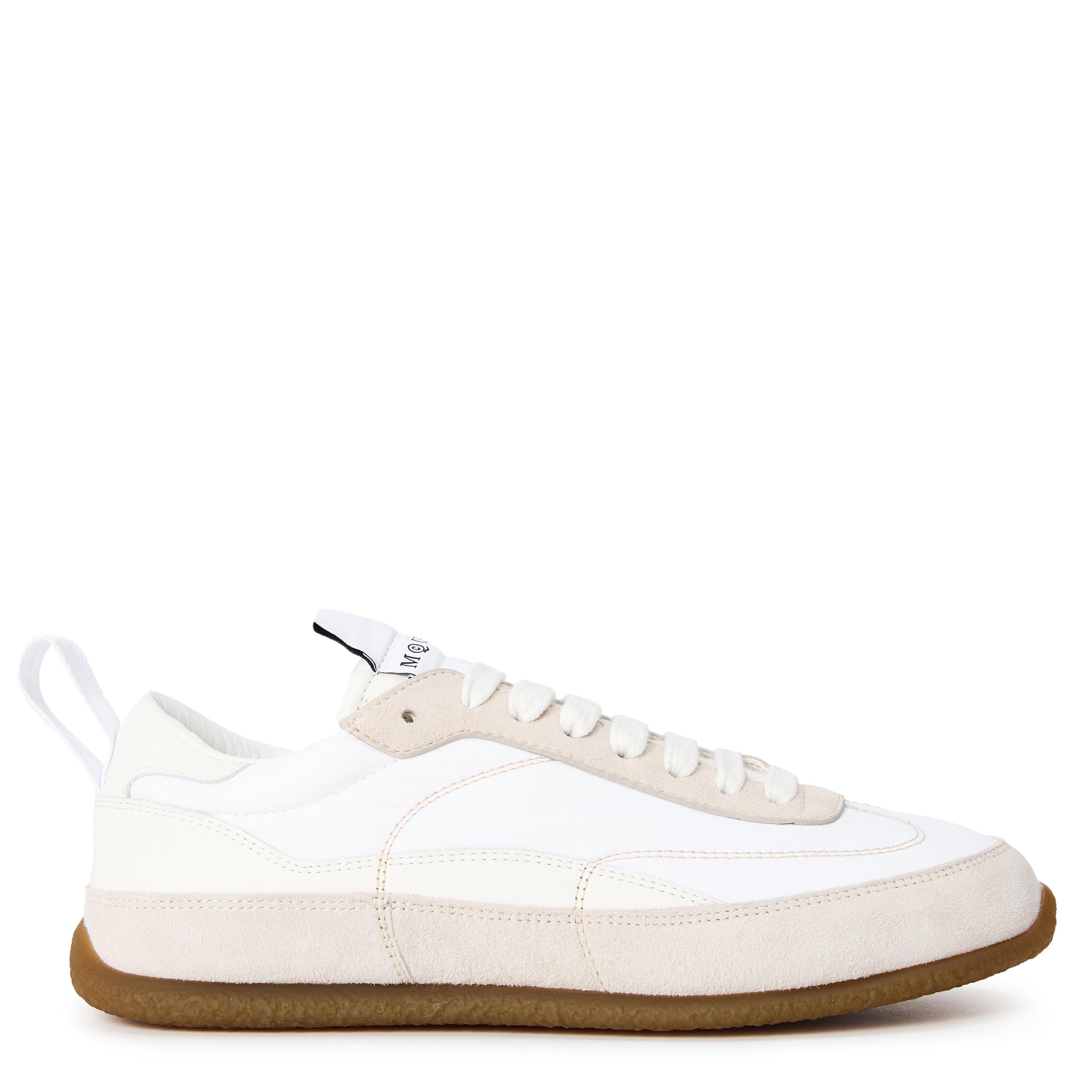 White/White - Alexander McQueen - Women's Alex Velo Low-Top Trainers - 1