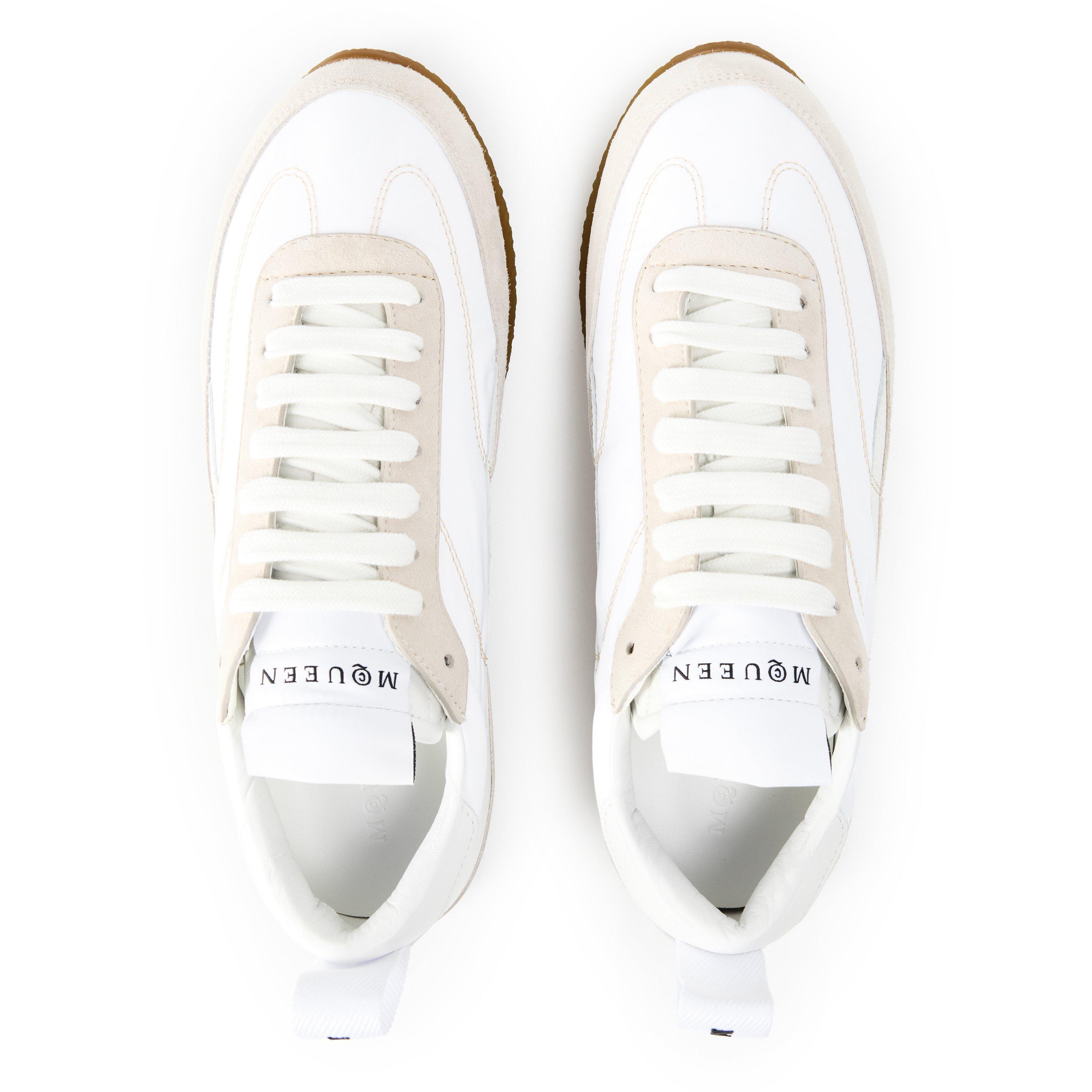 White/White - Alexander McQueen - Alex Velo Snkr Ld61 - 4