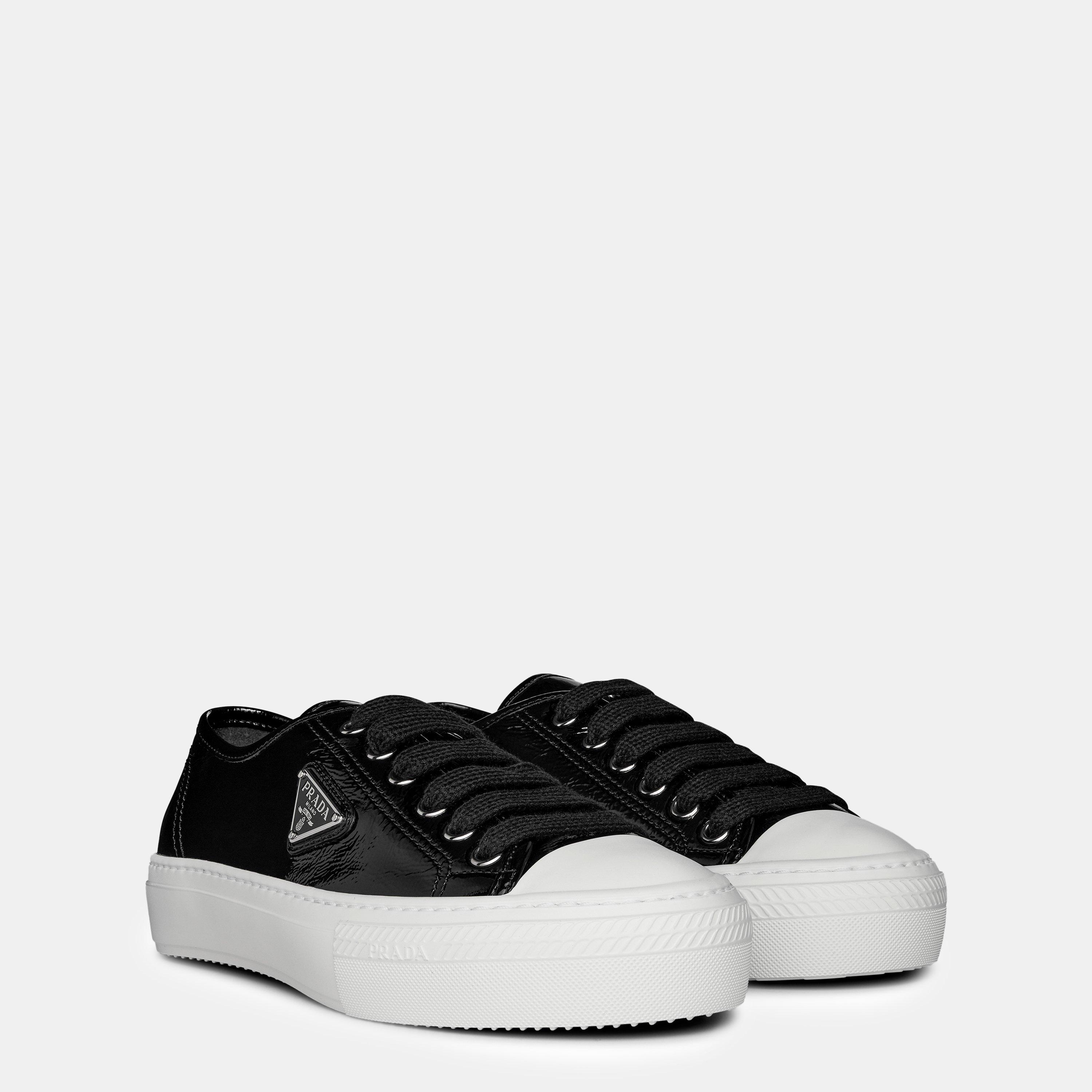 Nero - Prada - Women's Smash Low-Top Trainers - 3