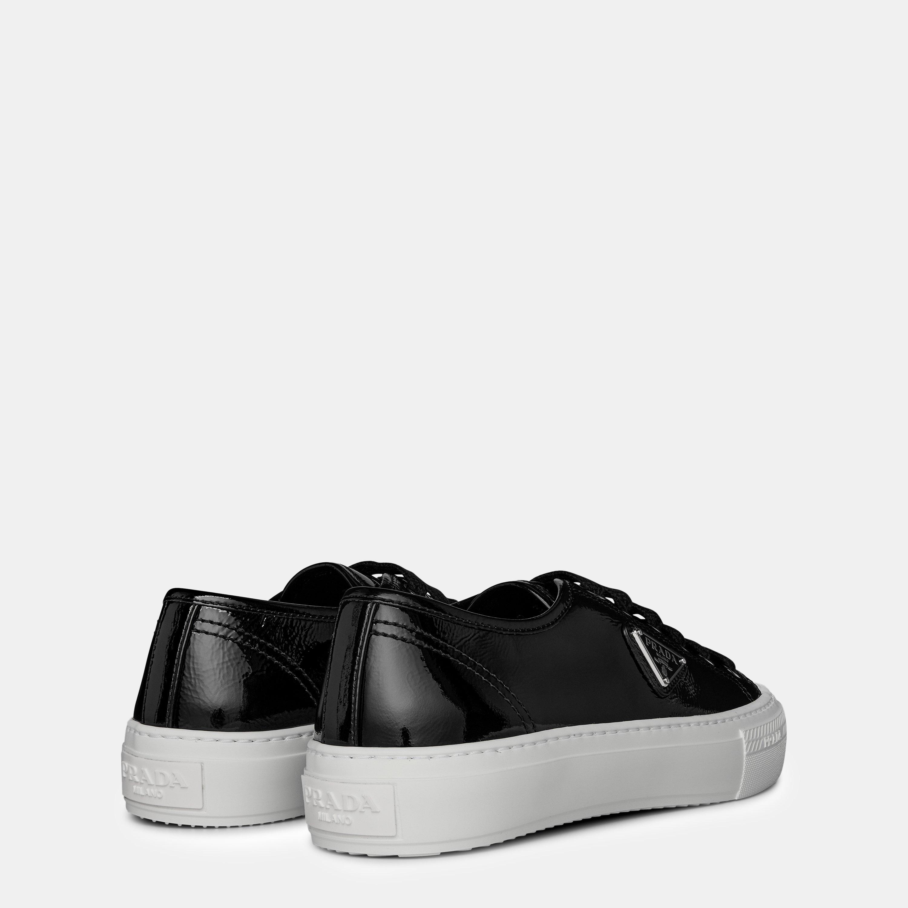 Nero - Prada - Women's Smash Low-Top Trainers - 4