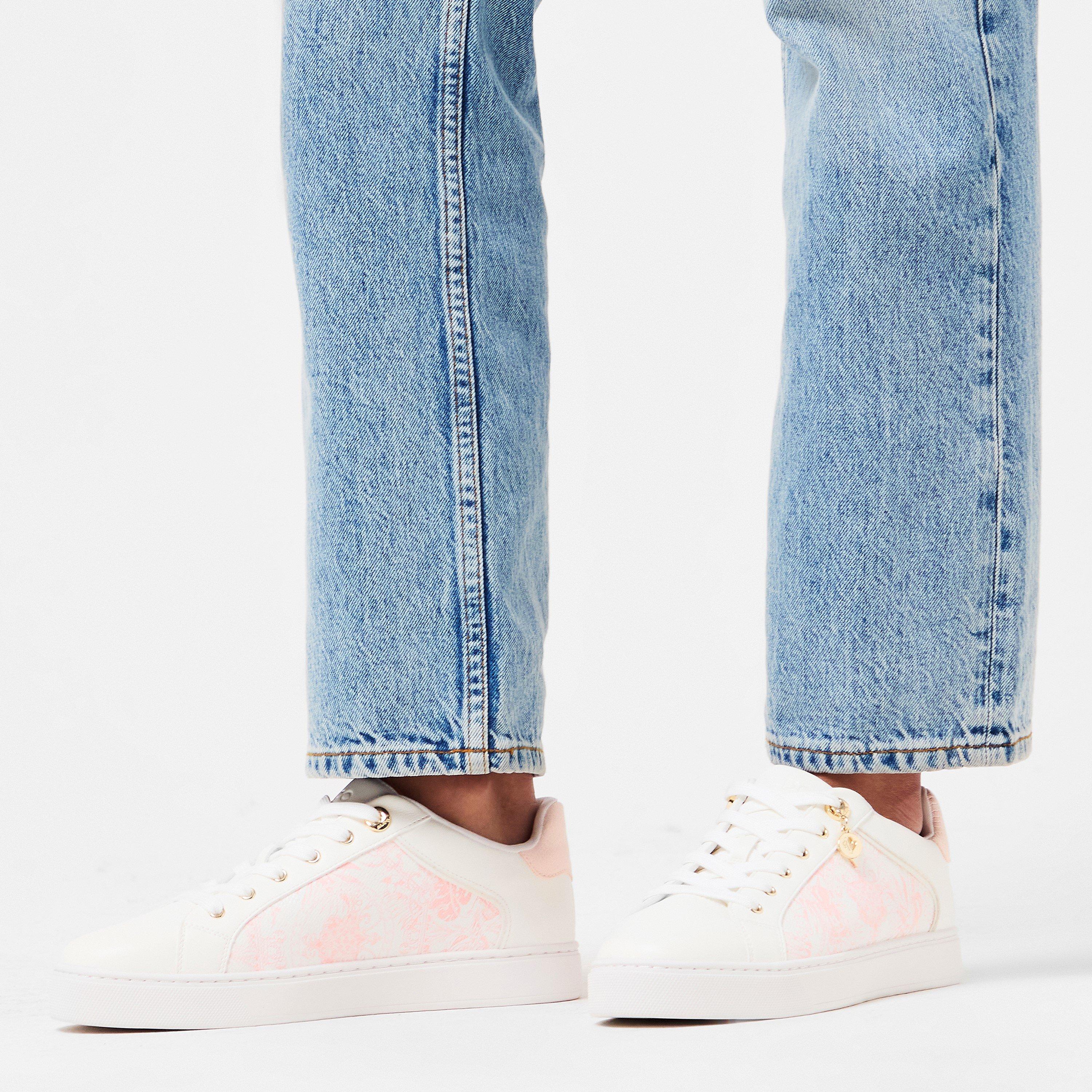 Open Pink - Aldo - Women's Elgata Low-Top Trainers - 3