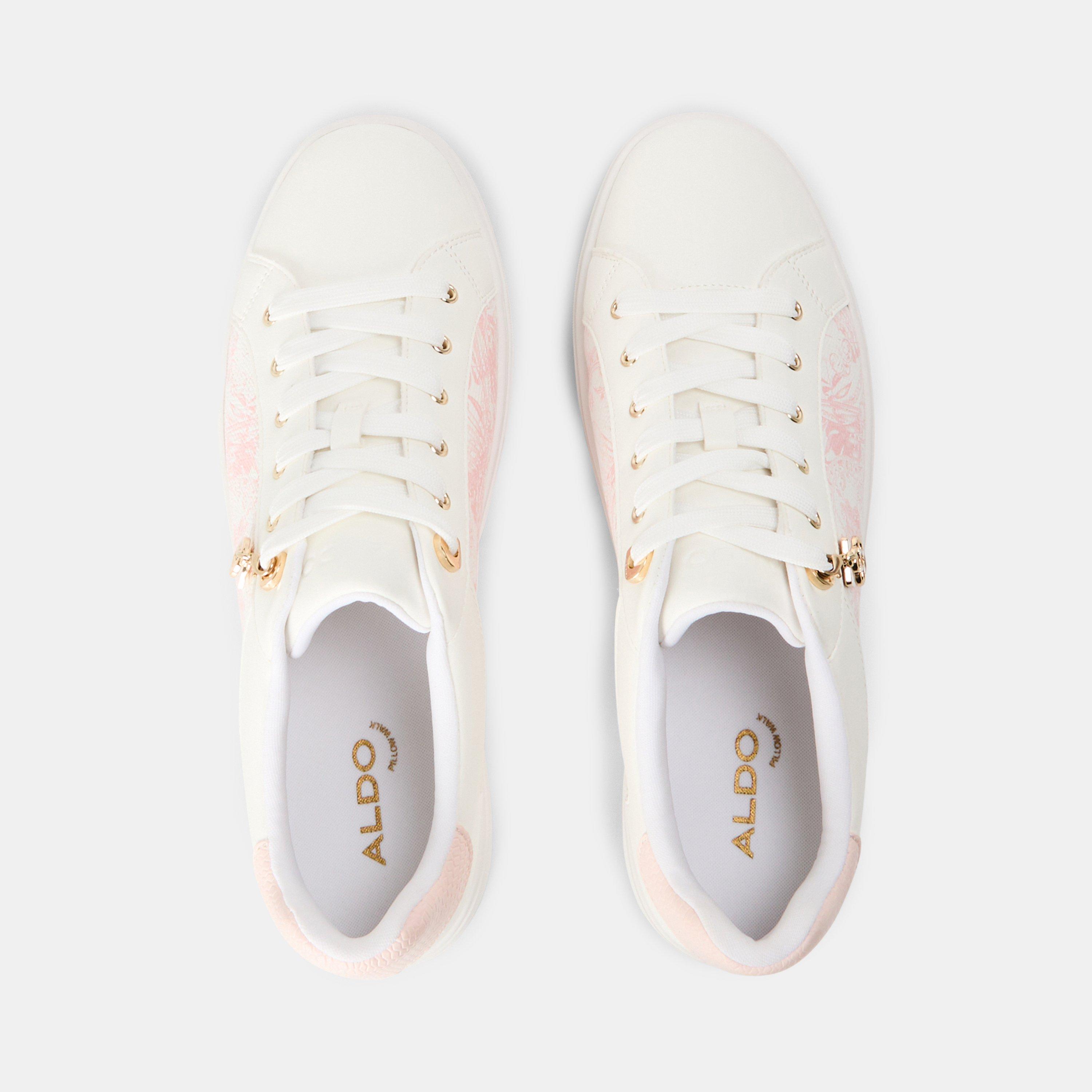 Open Pink - Aldo - Women's Elgata Low-Top Trainers - 5