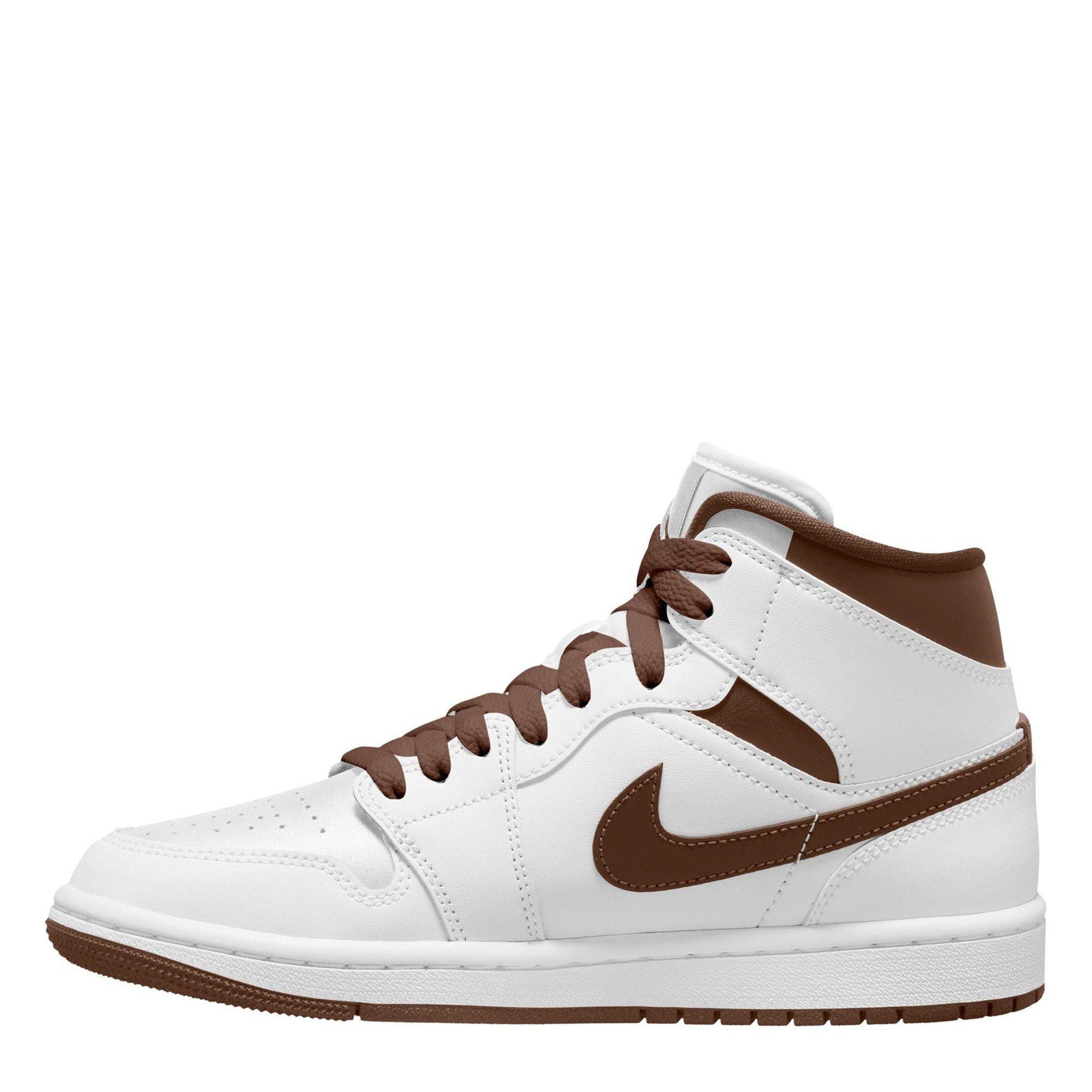 White/Cacao - Air Jordan - Air Jor 1 Mid Ld64 - 2