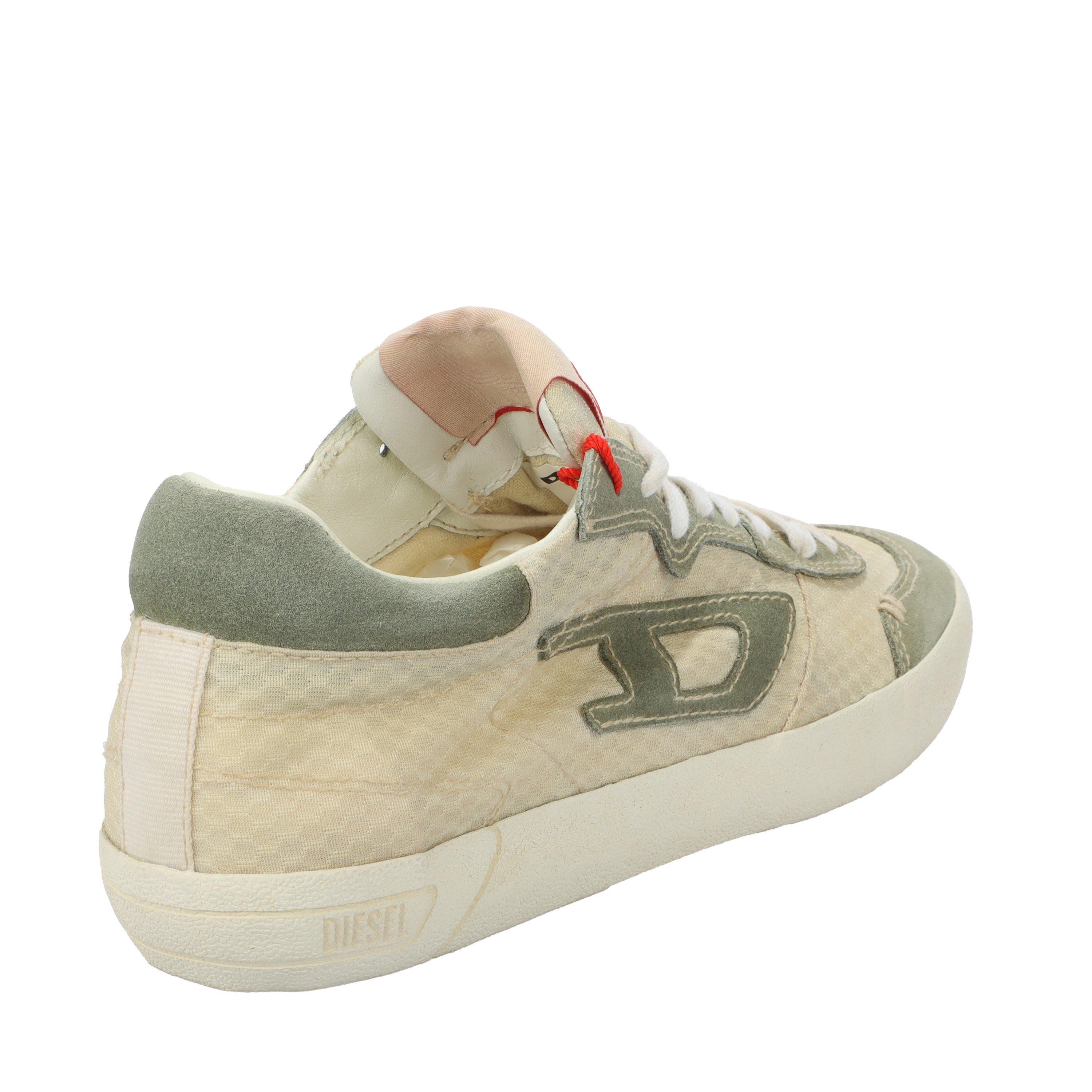 Antique White - Diesel - Women's Low-Top Trainers - 4