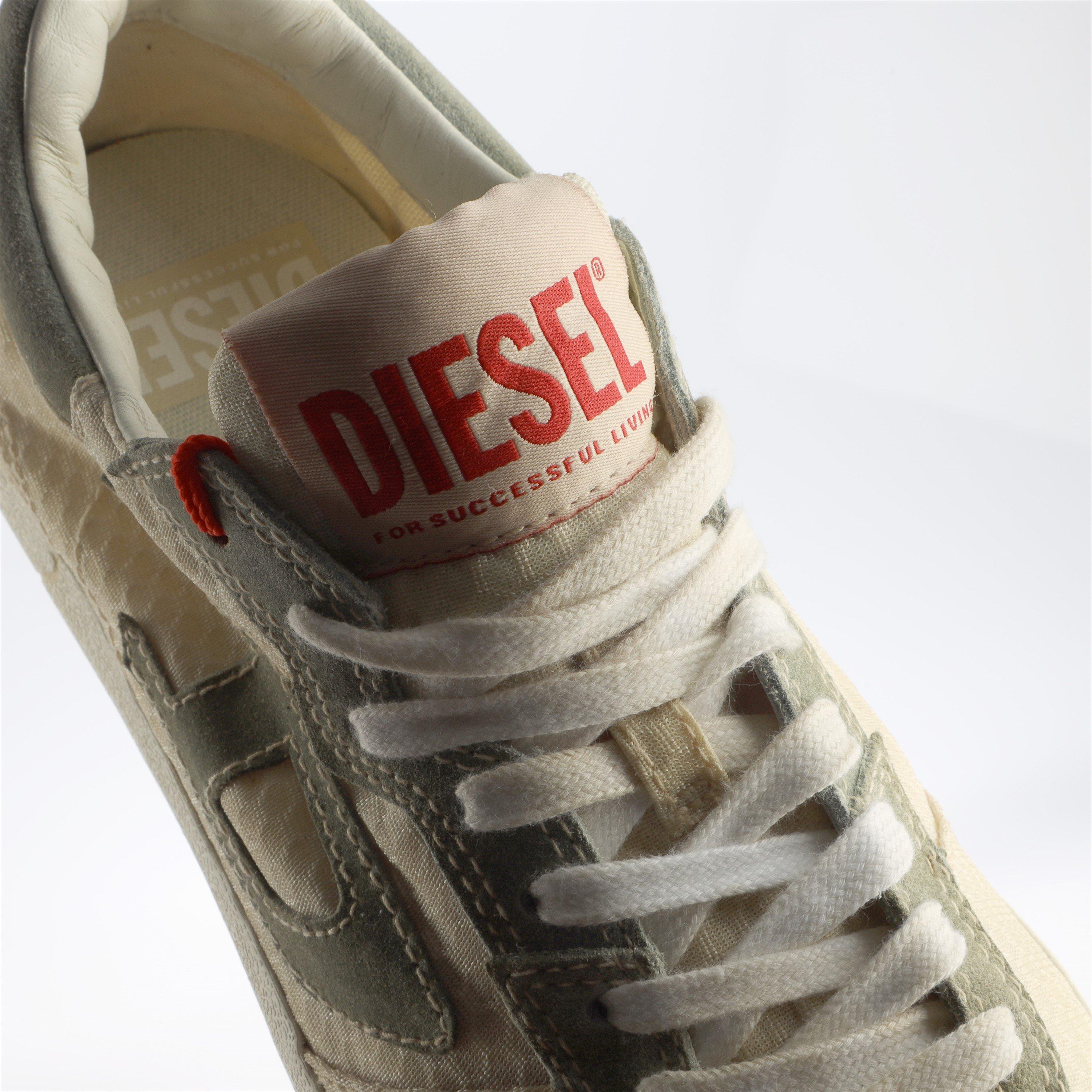Antique White - Diesel - Women's Low-Top Trainers - 6