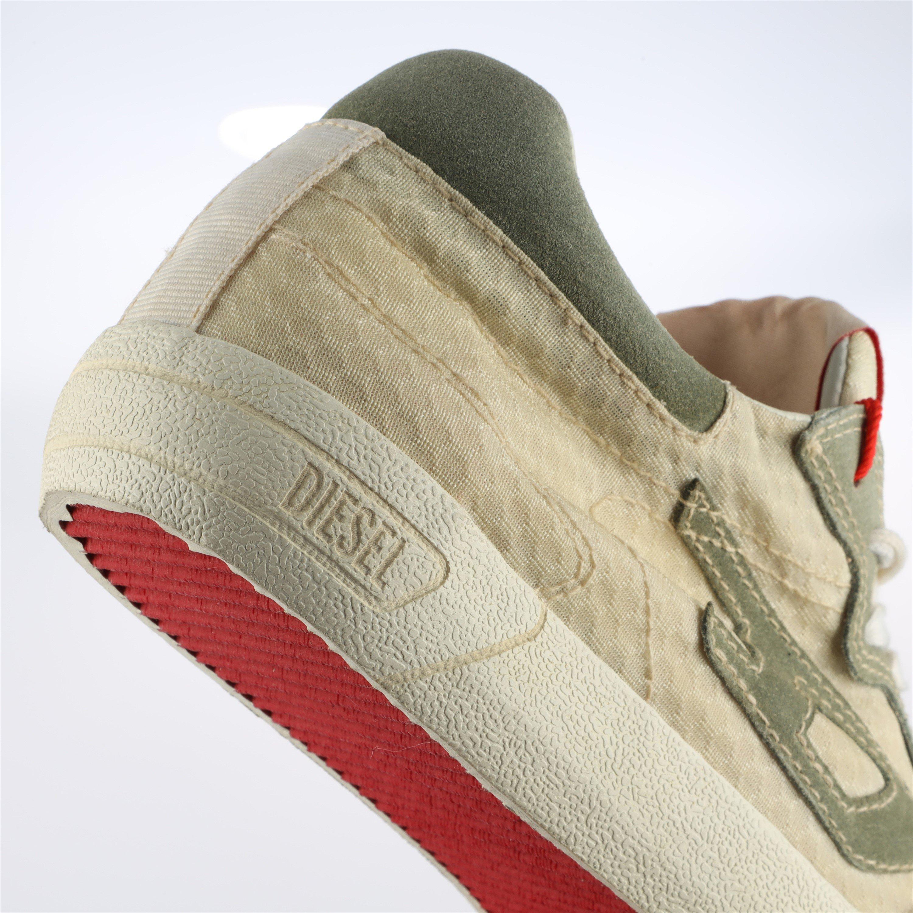 Antique White - Diesel - Women's Low-Top Trainers - 7