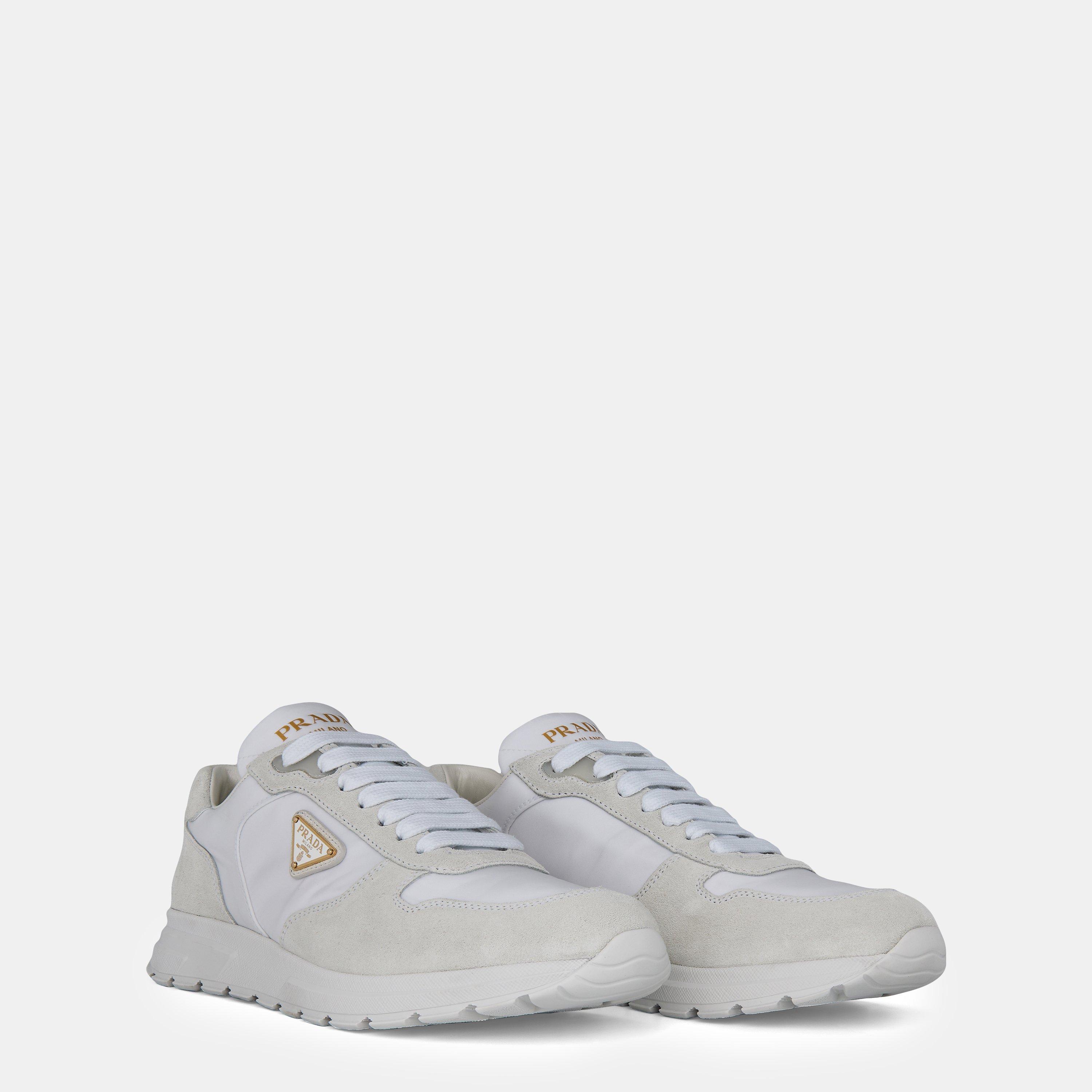 Bianco - Prada - Prax 2.0 Trainers - 4