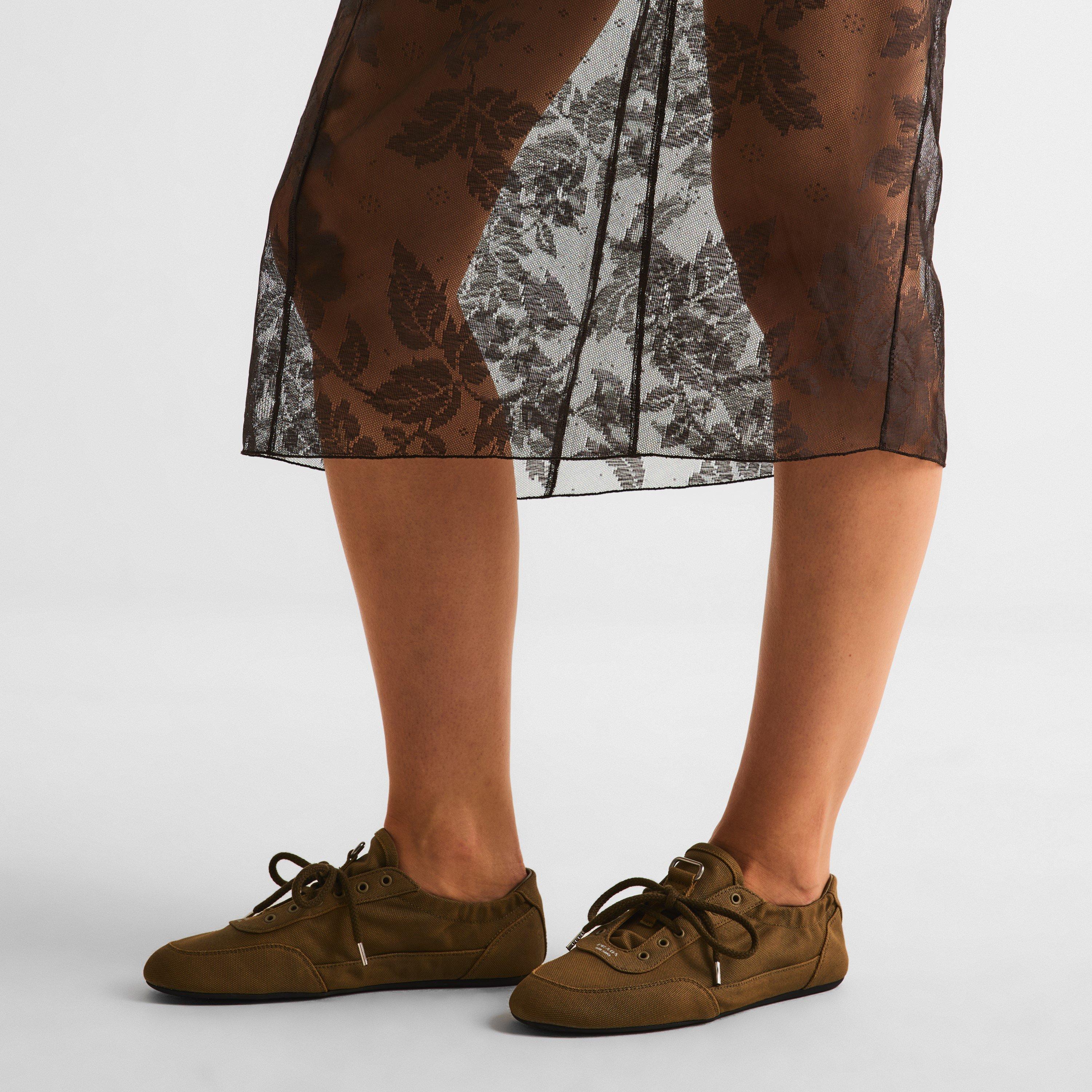 Militare - Prada - Collapse Re-Nylon And Suede Trainers - 3