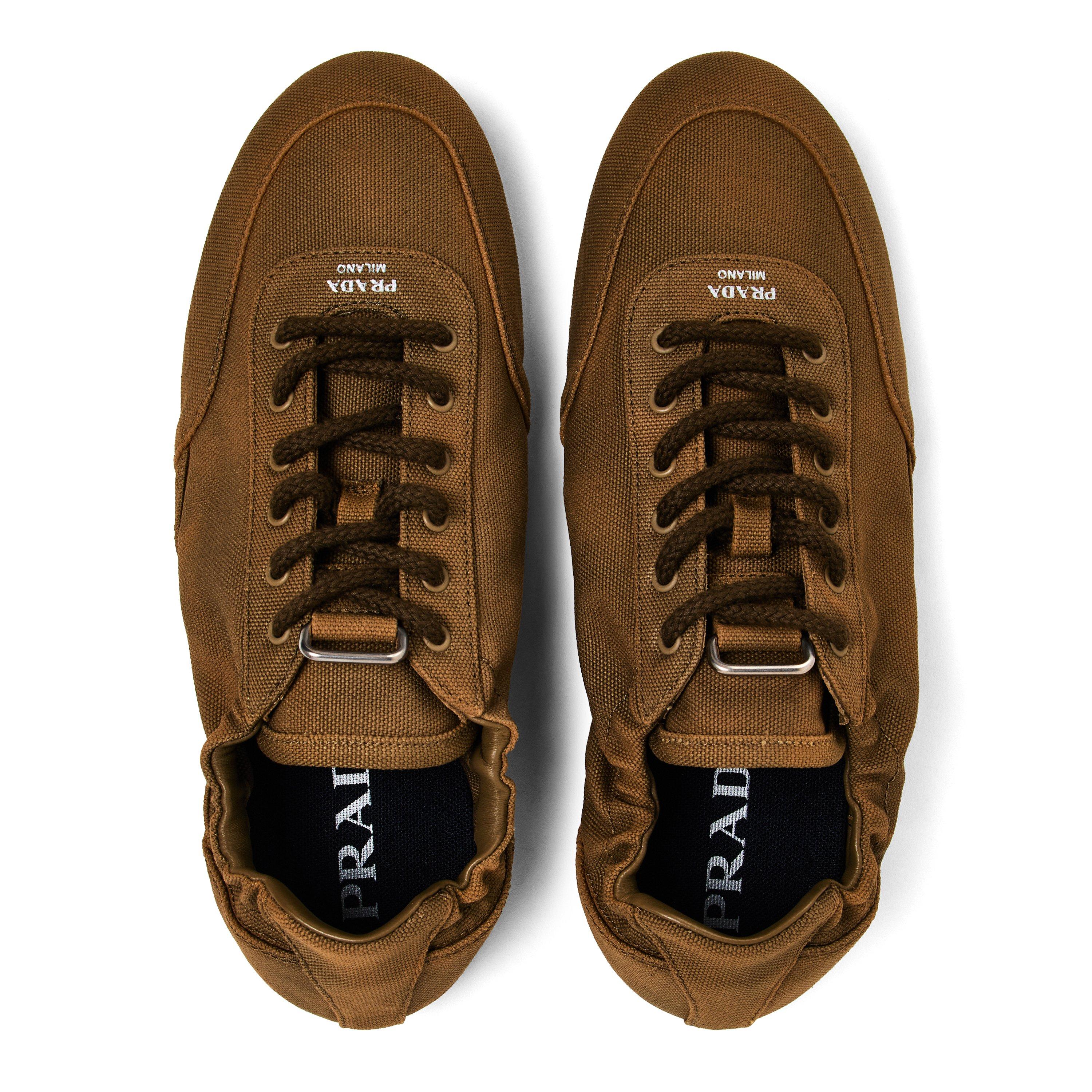 Militare - Prada - Collapse Re-Nylon And Suede Trainers - 5