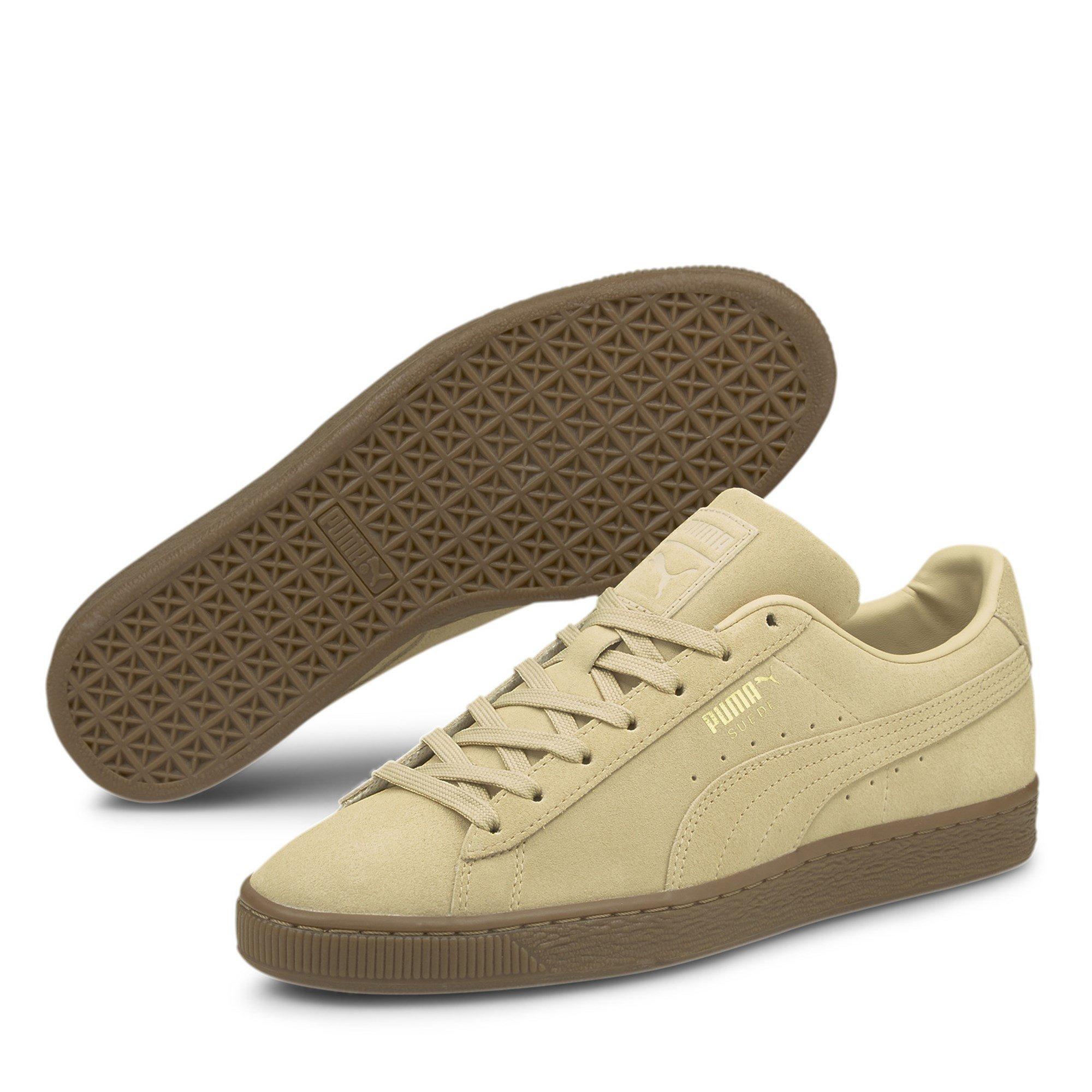 Puma suede cream sole gum Clearance