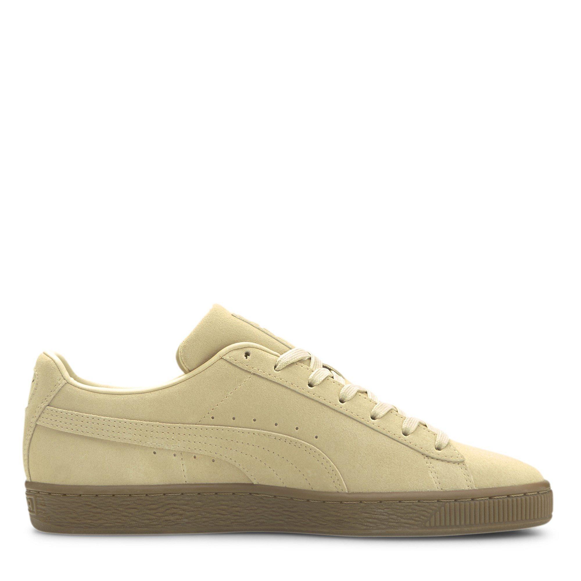 Pebble/Gum - Puma - PUMA Suede Gum Womens Shoes - 4