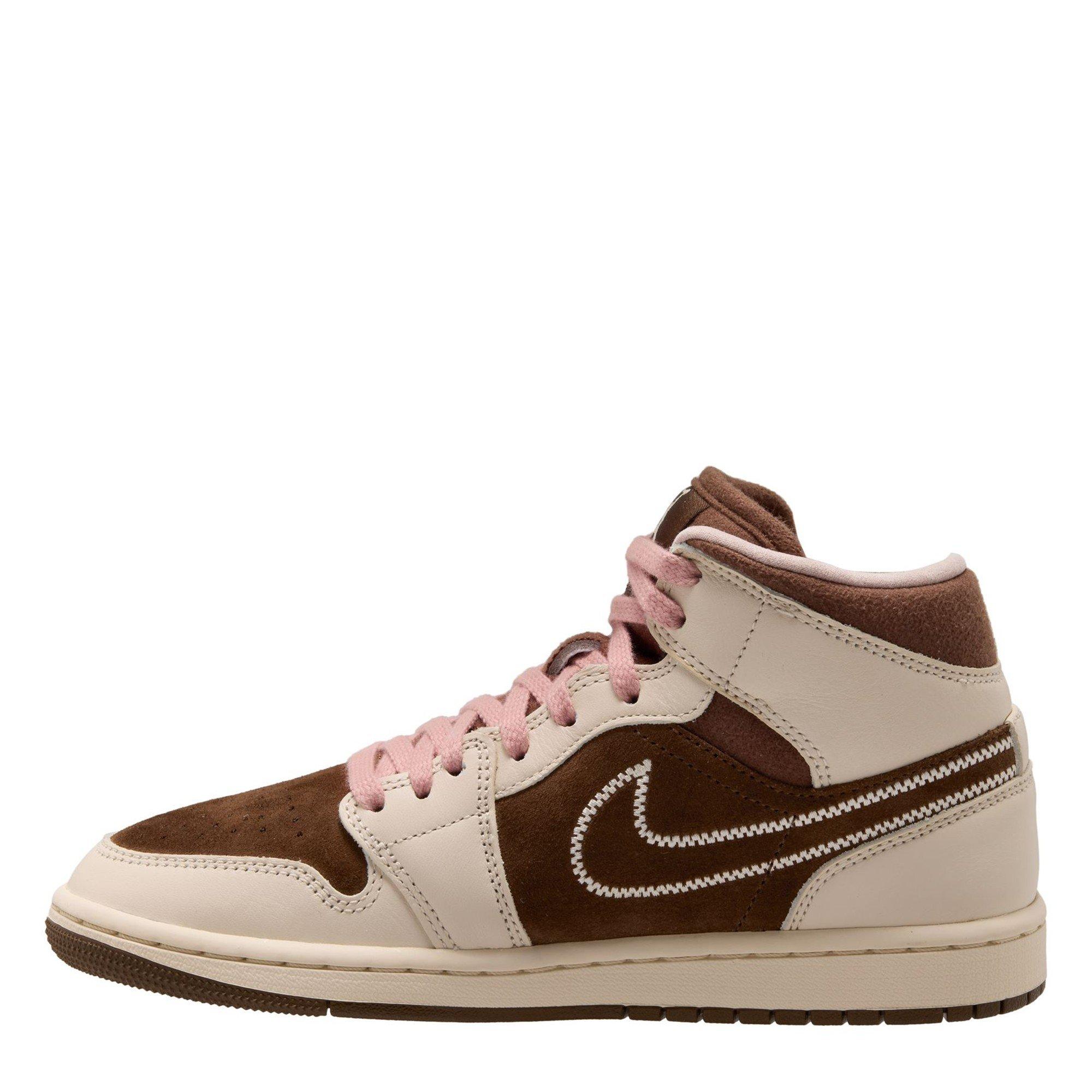 Cacao/Pearl - Air Jordan - Air Jor 1 Mid SE Ld64 - 2