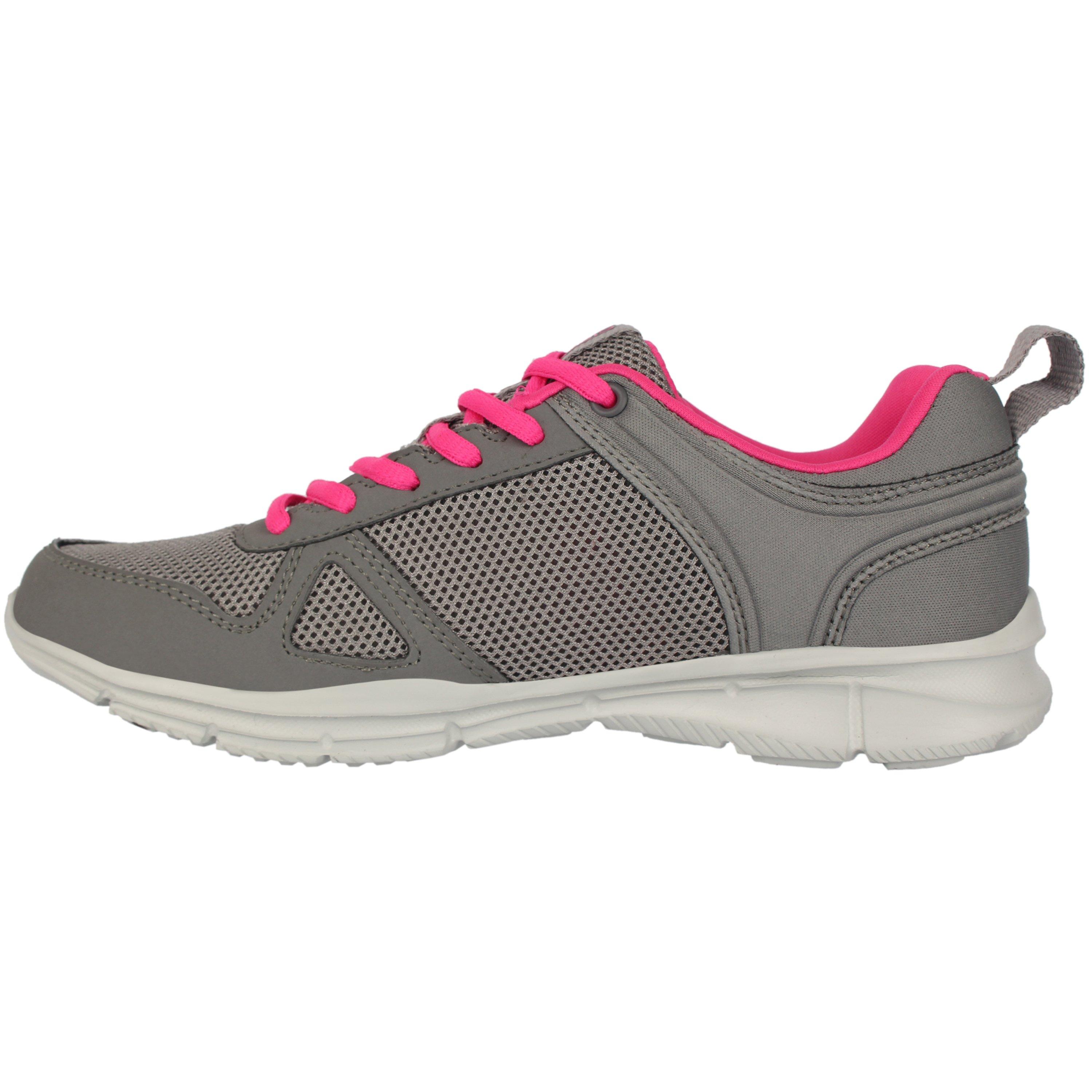 Houtskool/Roze - Slazenger - Force Mesh Running Shoes Ladies - 4