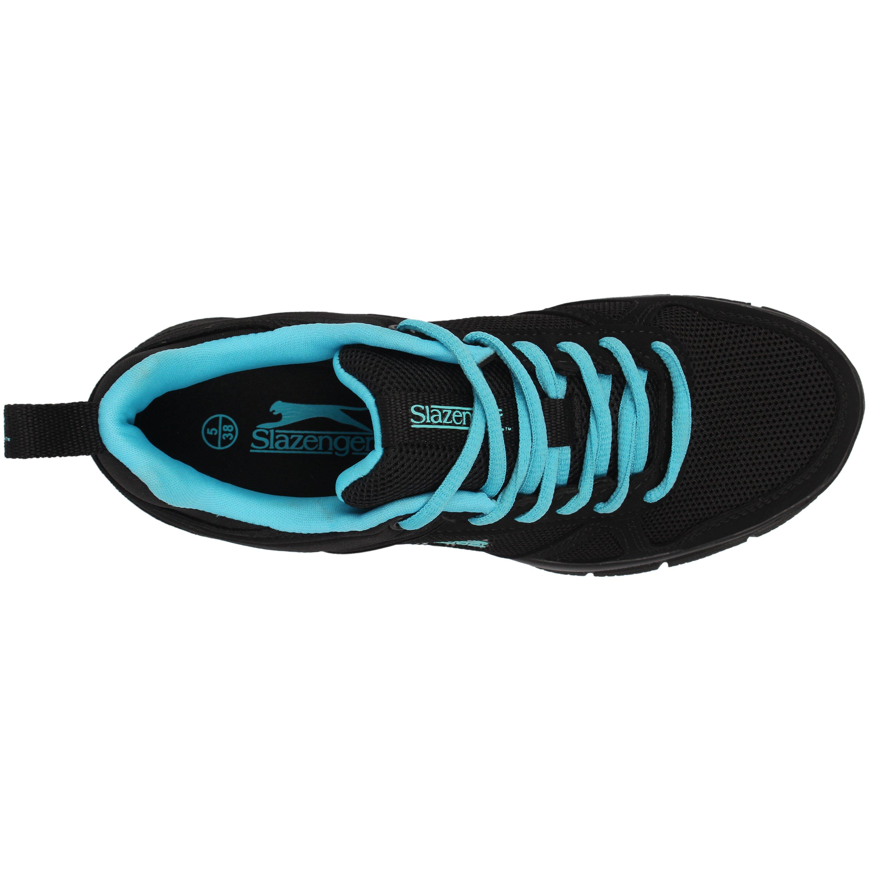 Nero/Blu - Slazenger - Force Mesh Running Shoes Ladies - 3