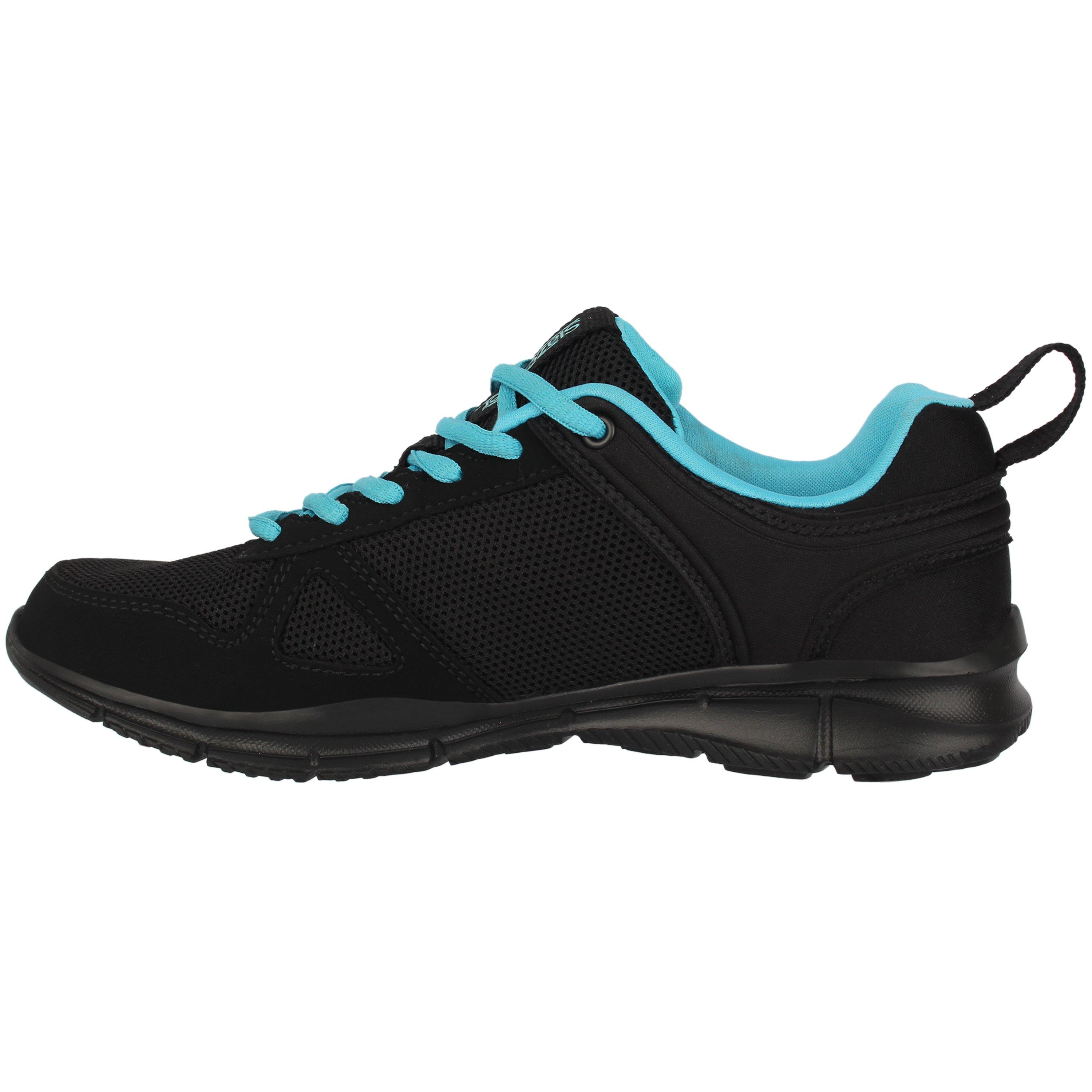 Nero/Blu - Slazenger - Force Mesh Running Shoes Ladies - 4