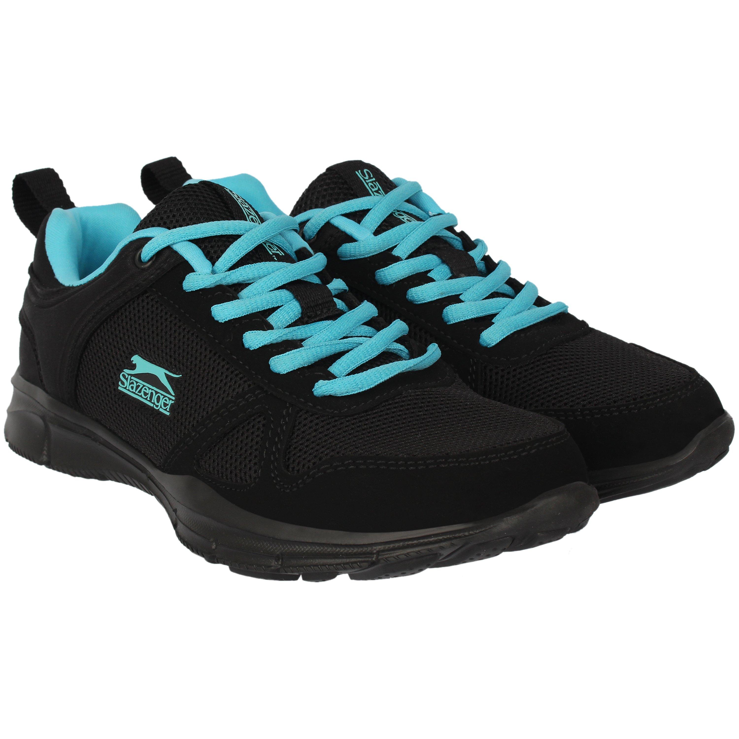 Nero/Blu - Slazenger - Force Mesh Running Shoes Ladies - 5