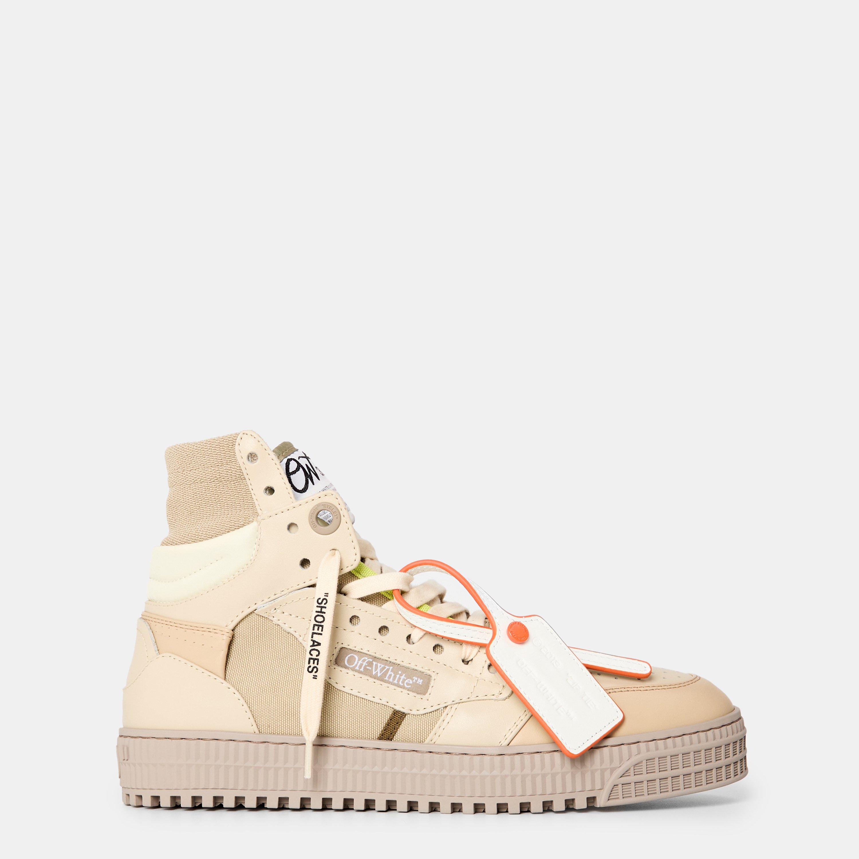 Beige - Off White - Women's Low-Top Trainers - 1