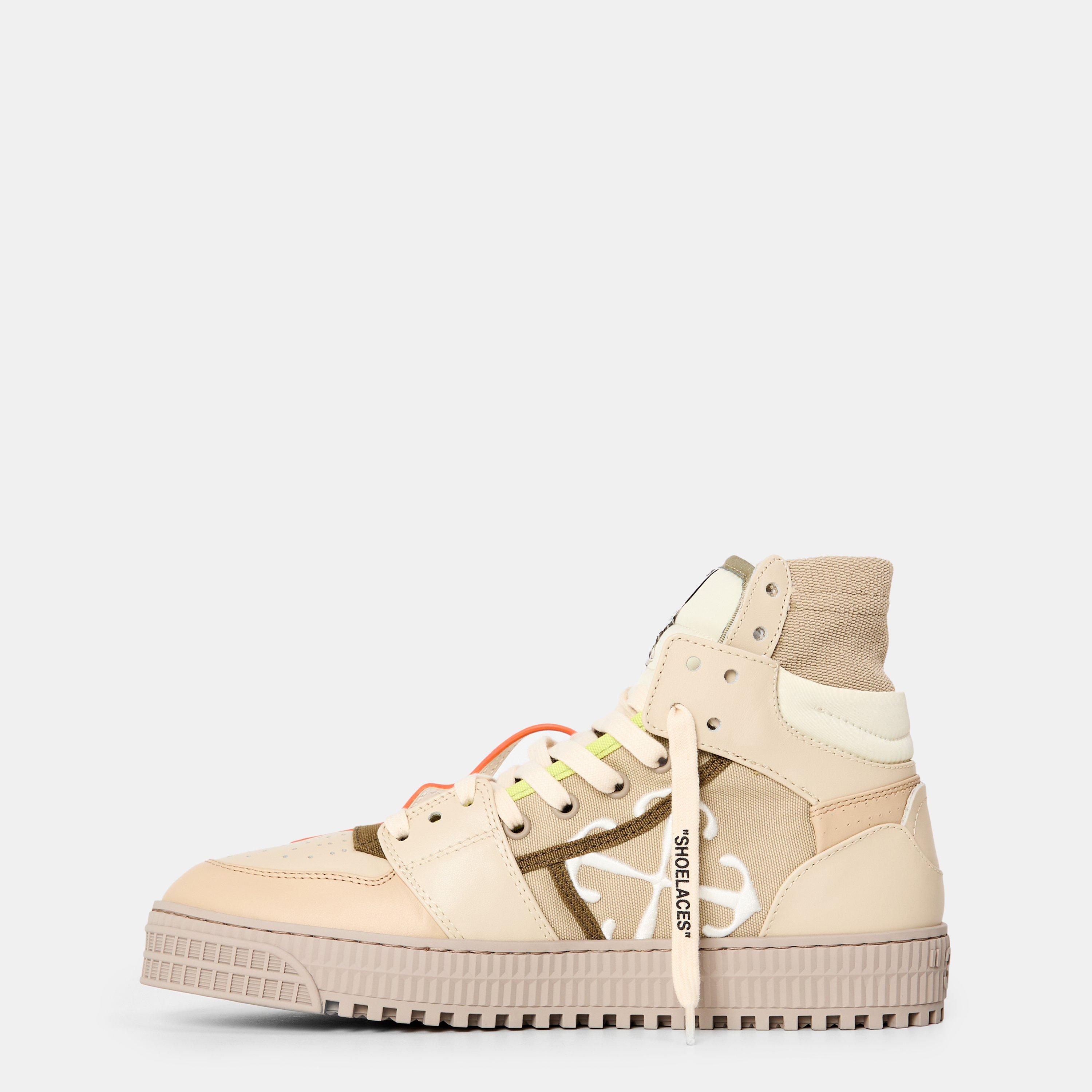 beige off white low tops