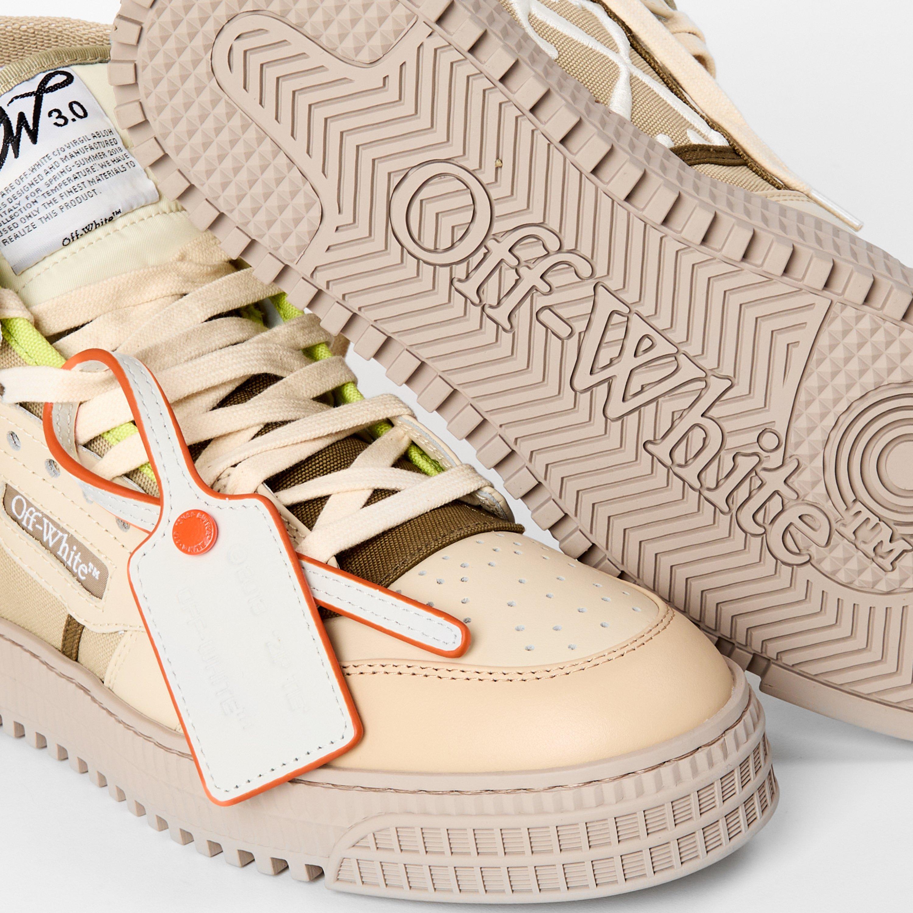 Beige - Off White - Women's Low Trainers - 3