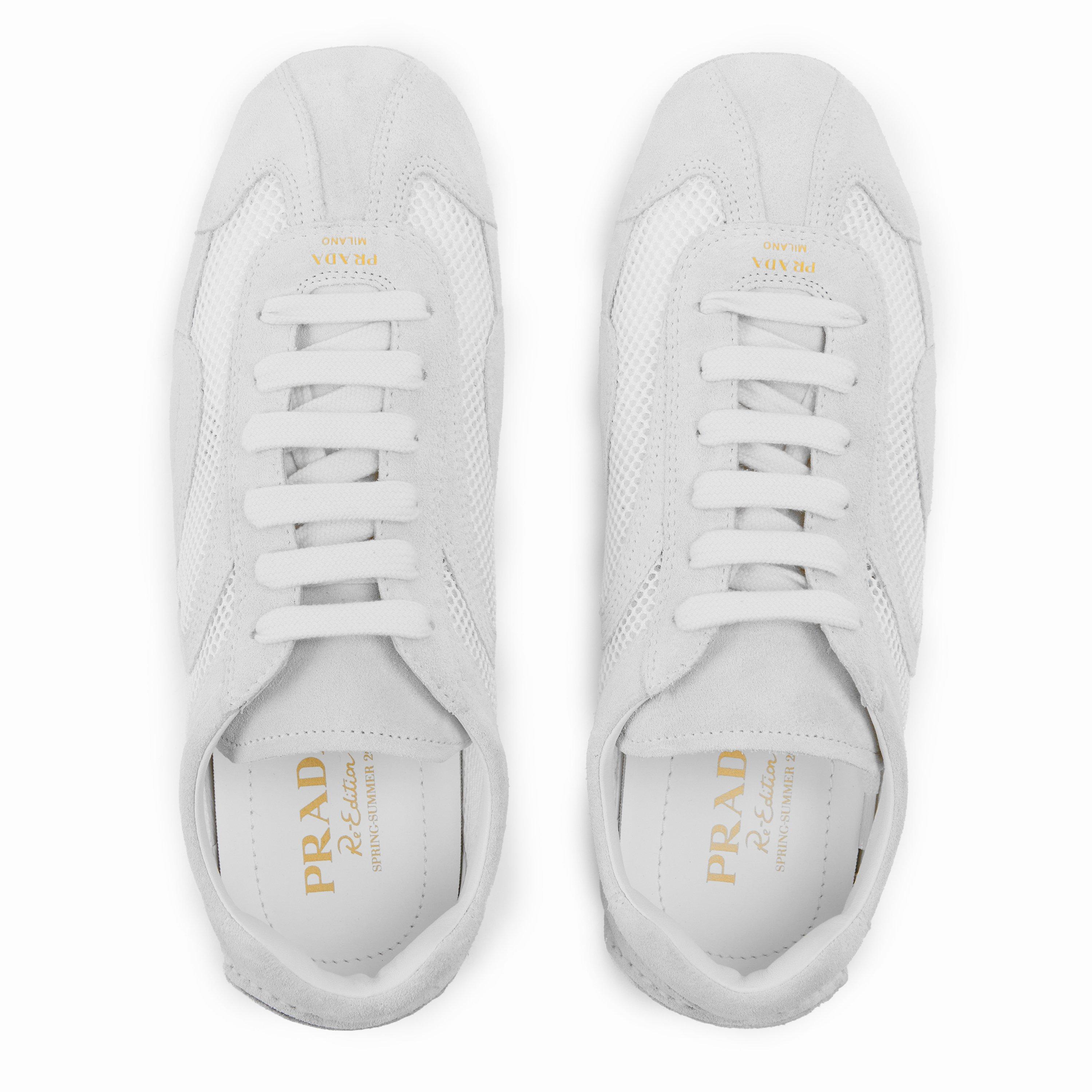 Bianco - Prada - Women's Monte Carlo Low-Top Trainers - 5