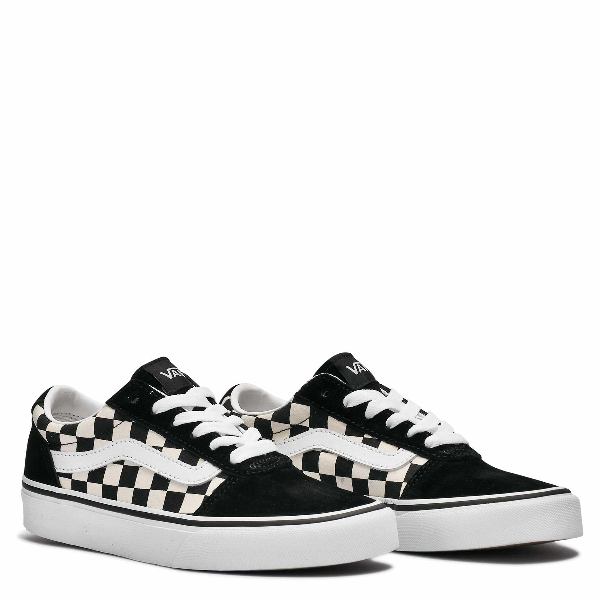 ChrBrd Blk/Wht - Vans - Ward Canvas Trainers - 5