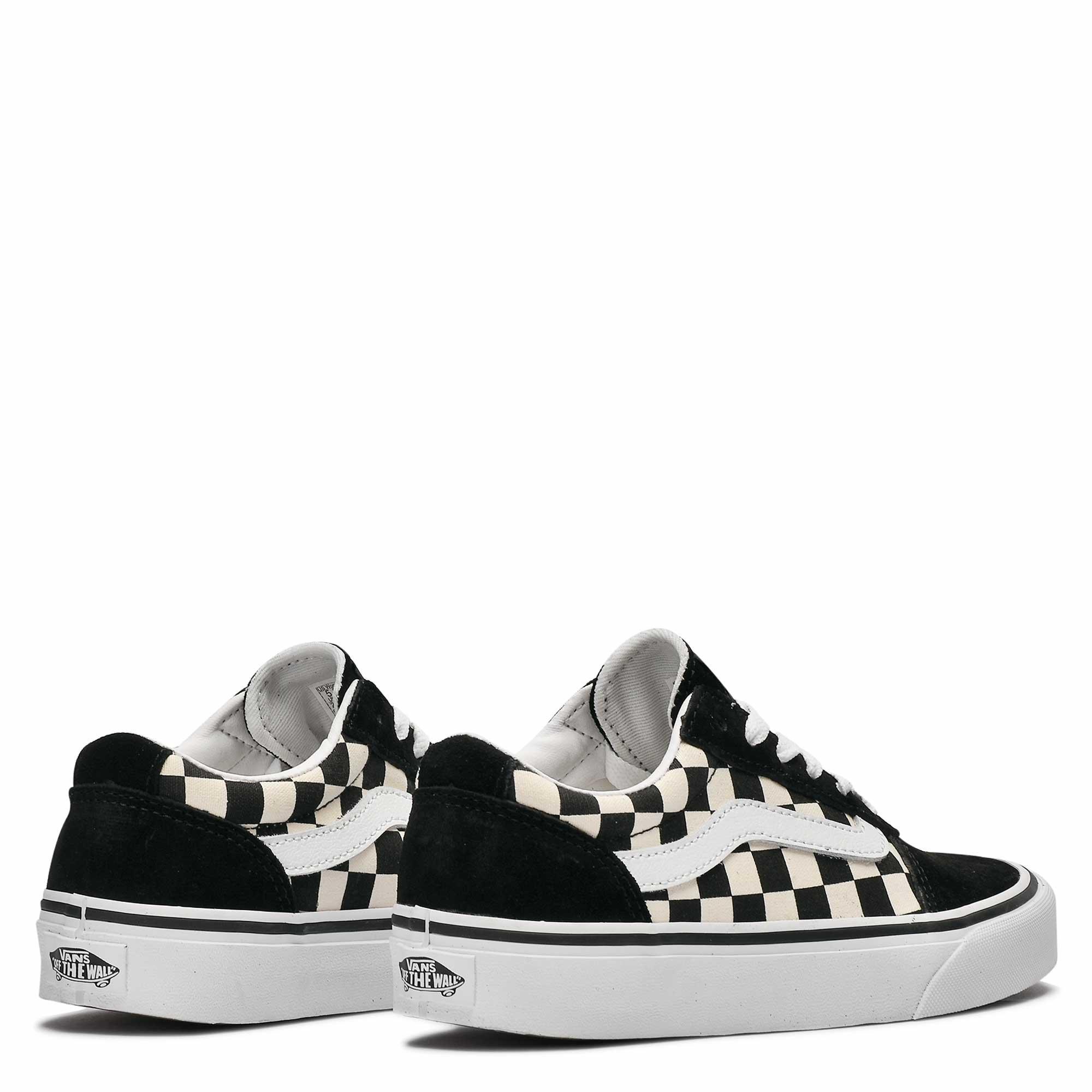 ChrBrd Blk/Wht - Vans - Ward Canvas Trainers - 6