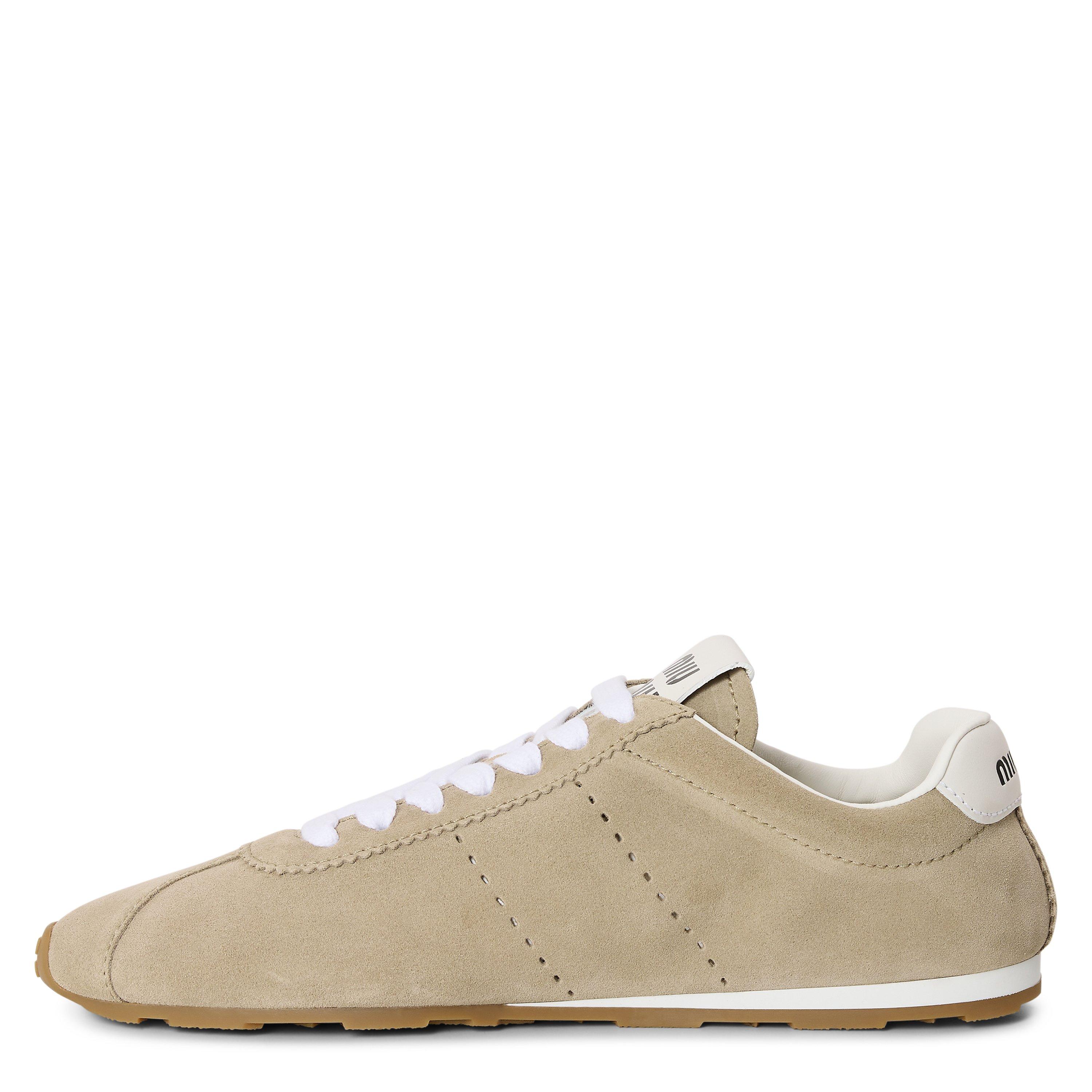 Deserto Suede - Miu Miu - Plume Suede Sneakers - 2