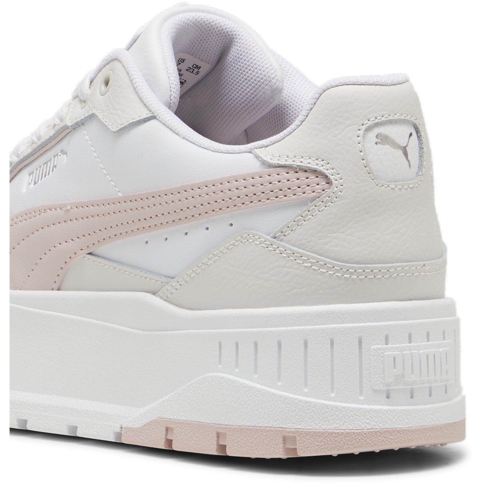 Wht-Mauve/Gray - Puma - Karmen II Idol Womens Shoes - 5
