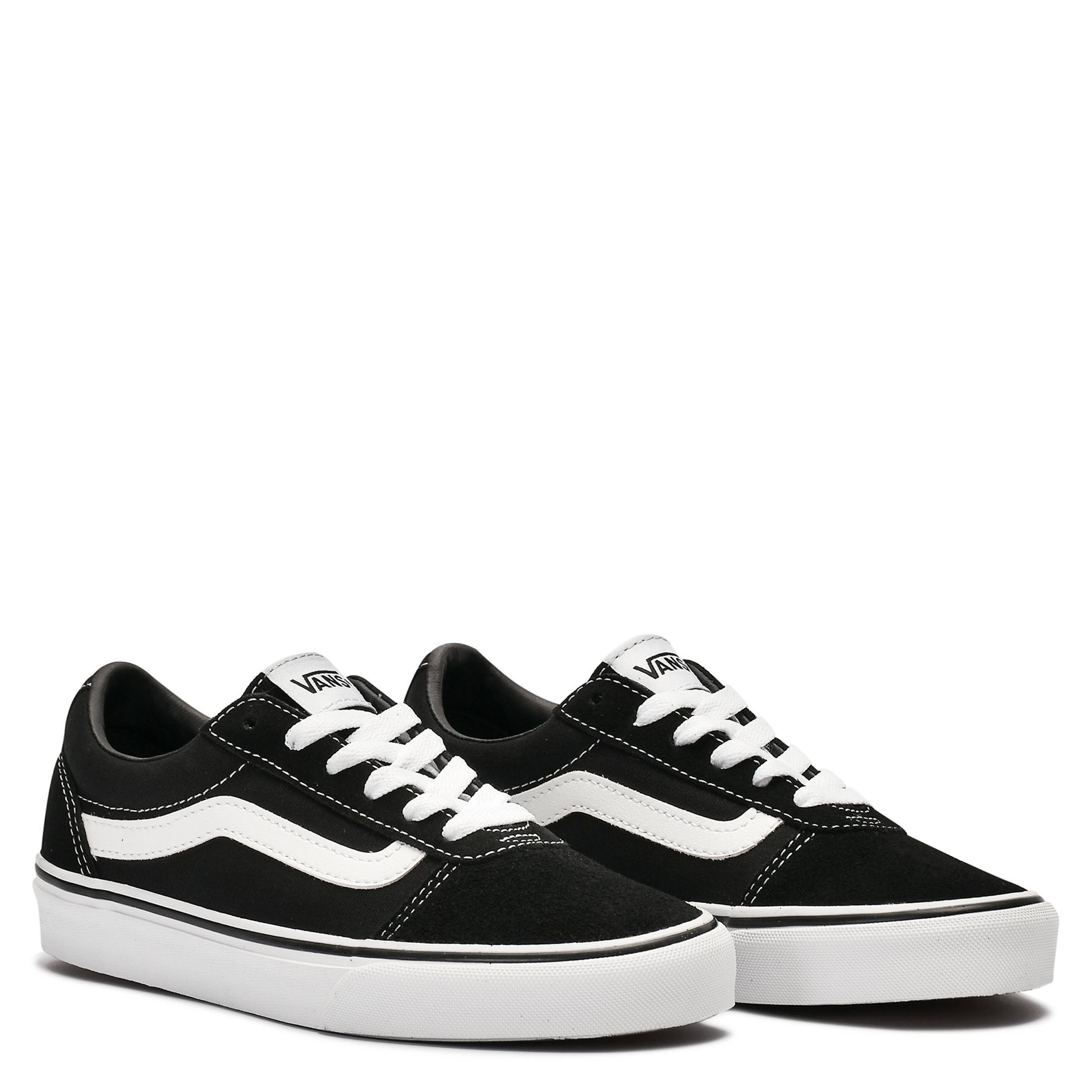 Sue/Cvs Blk/Wht - Vans - Ward Low-Top Trainers - 5