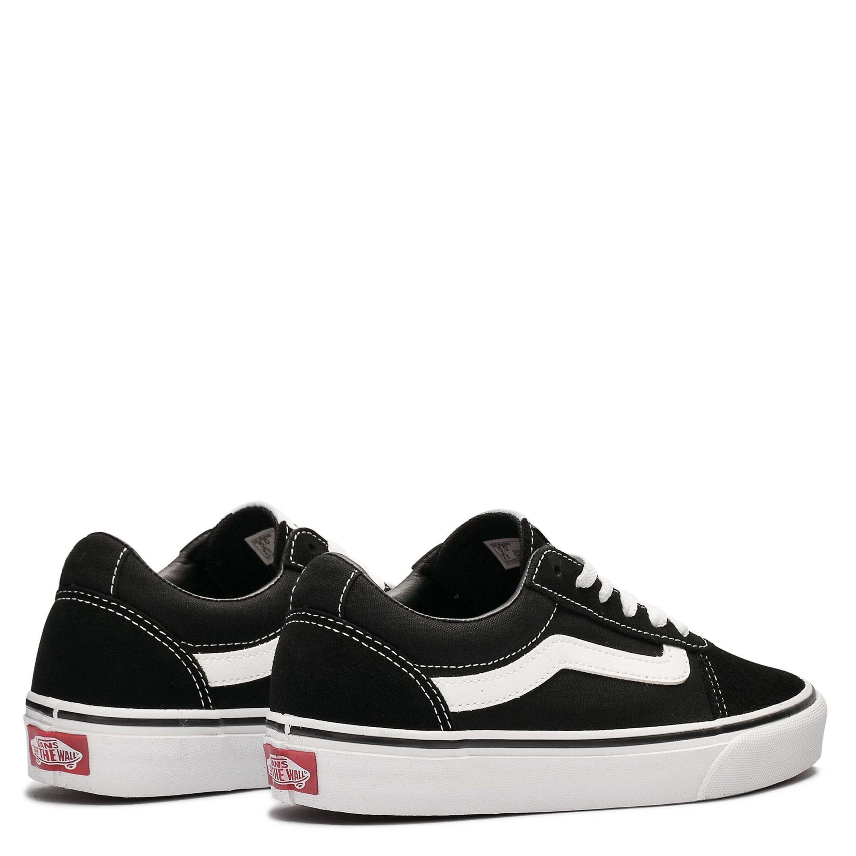 Sue/Cvs Blk/Wht - Vans - Ward Low-Top Trainers - 6