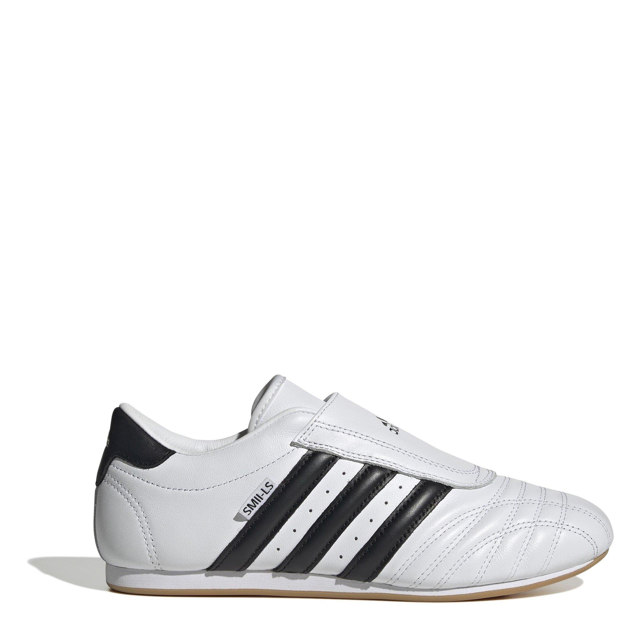 WHITE/BLACK - adidas Originals - Women's Taekwondo Low-Top Trainers - 1